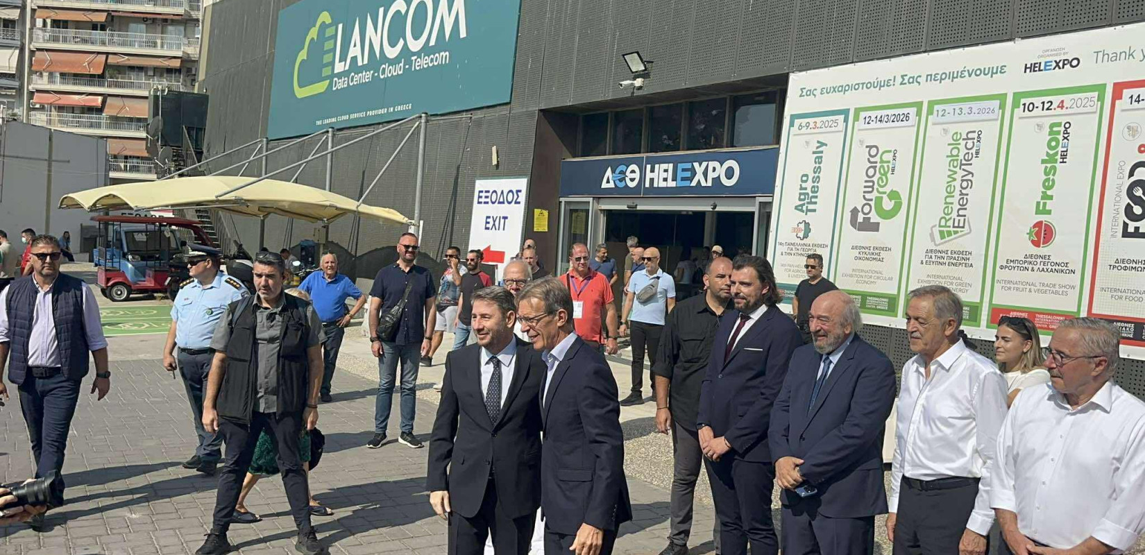 Στη ΔΕΘ ο Νίκος Ανδρουλάκης (Φωτ., Βίντεο)