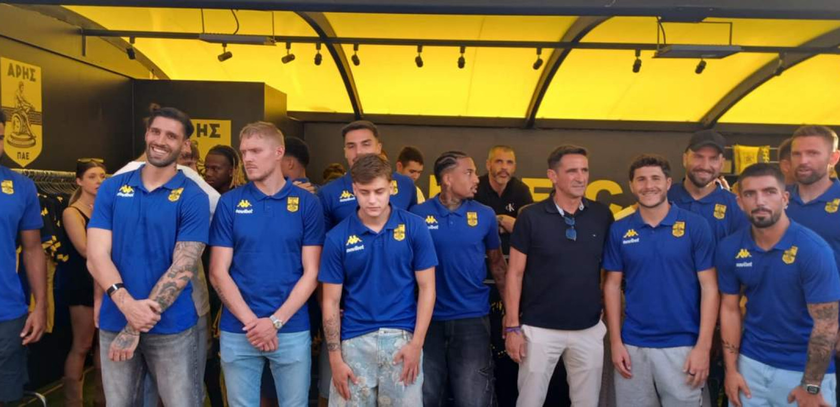 «Κιτρινόμαυρη» απόβαση στη ΔΕΘ: Ο Χιμένεθ, η ομάδα και το κίνητρο του Διούδη με τον Άρη (βίντεο)