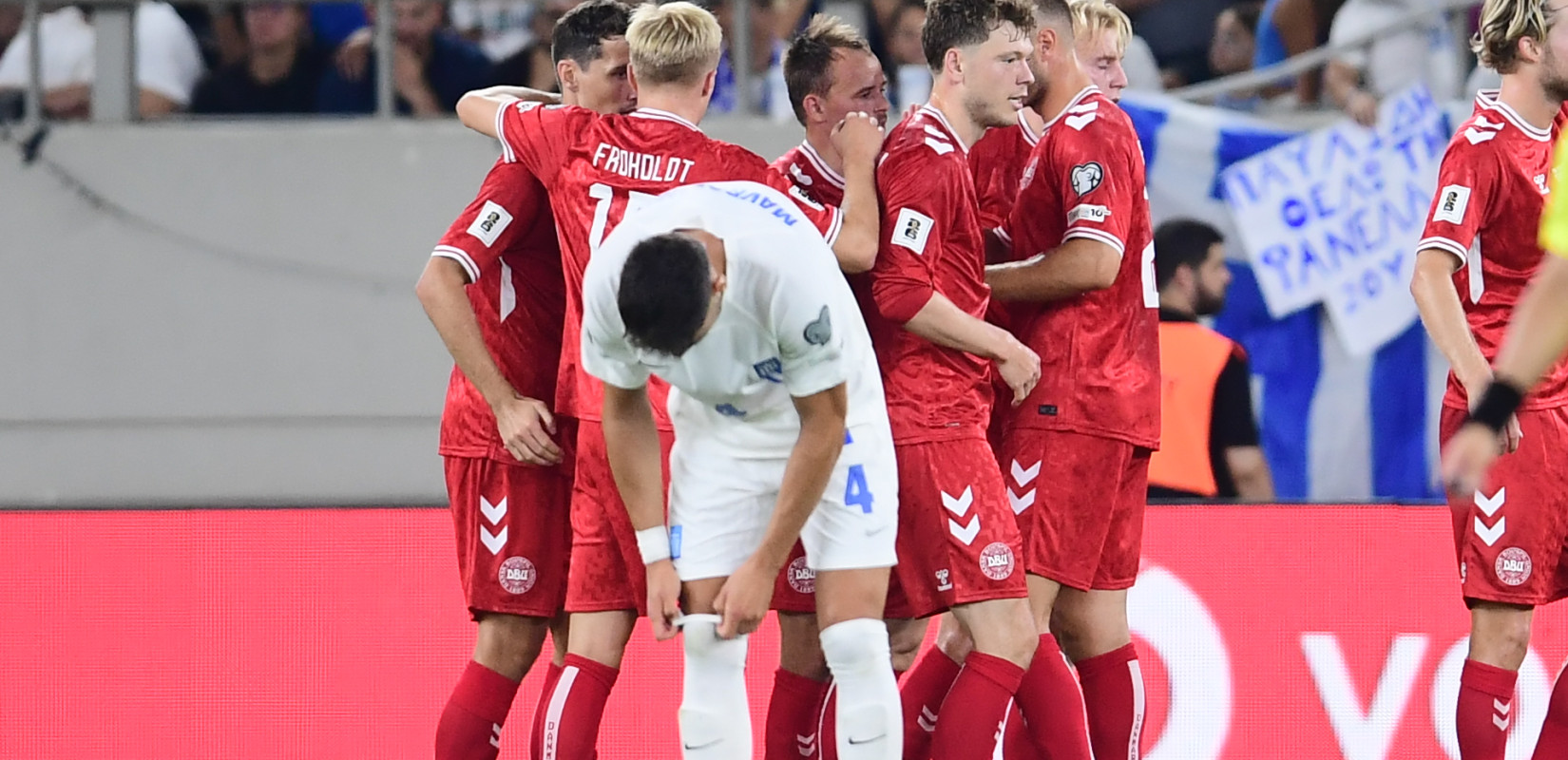 Ελλάδα - Δανία 0-3: Ανώμαλη προσγείωση (βίντεο)