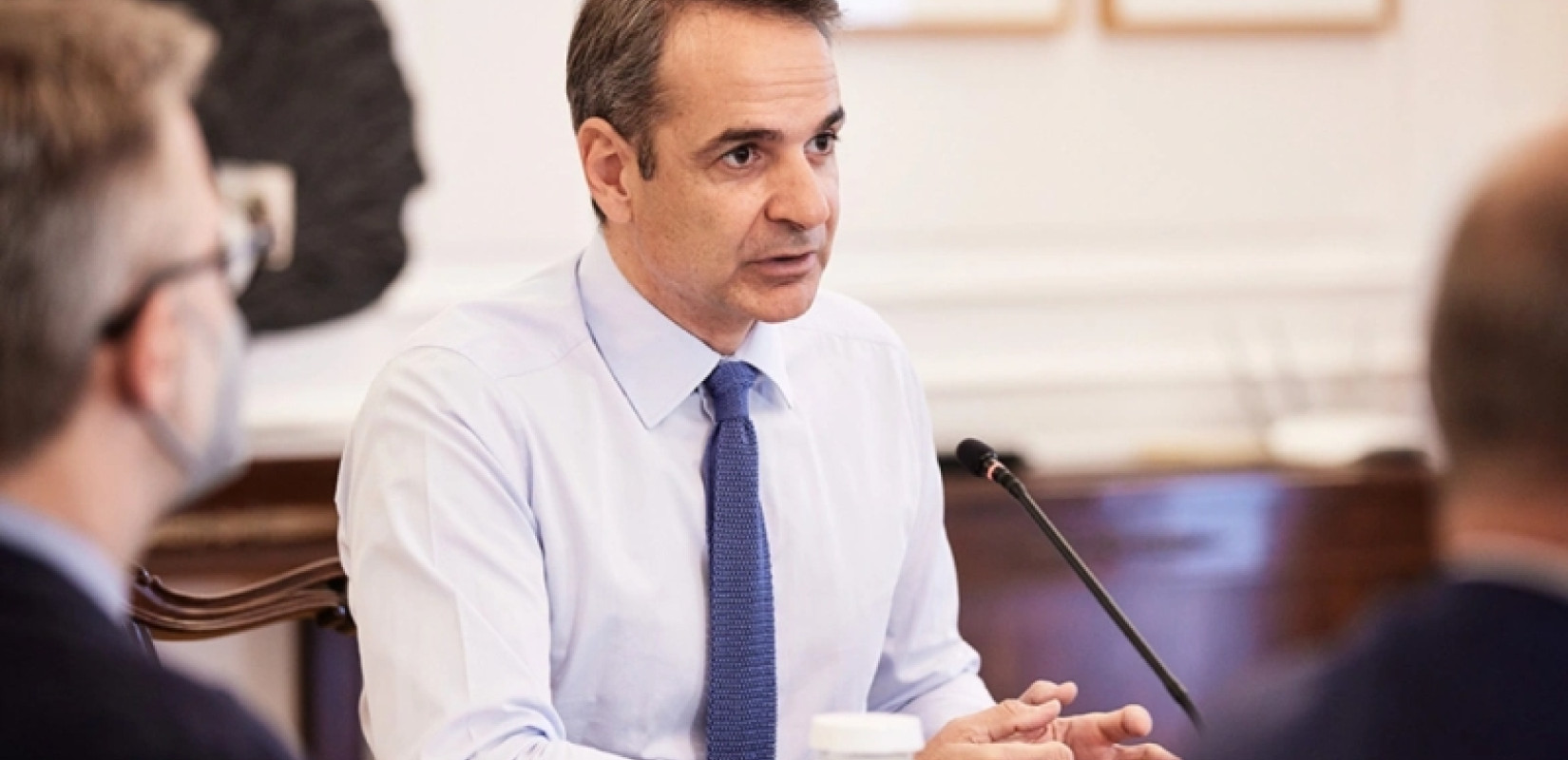 Σύσκεψη στο Μαξίμου για το Μέλλον της Τεχνητής Νοημοσύνης με τον Κυριάκο Μητσοτάκη