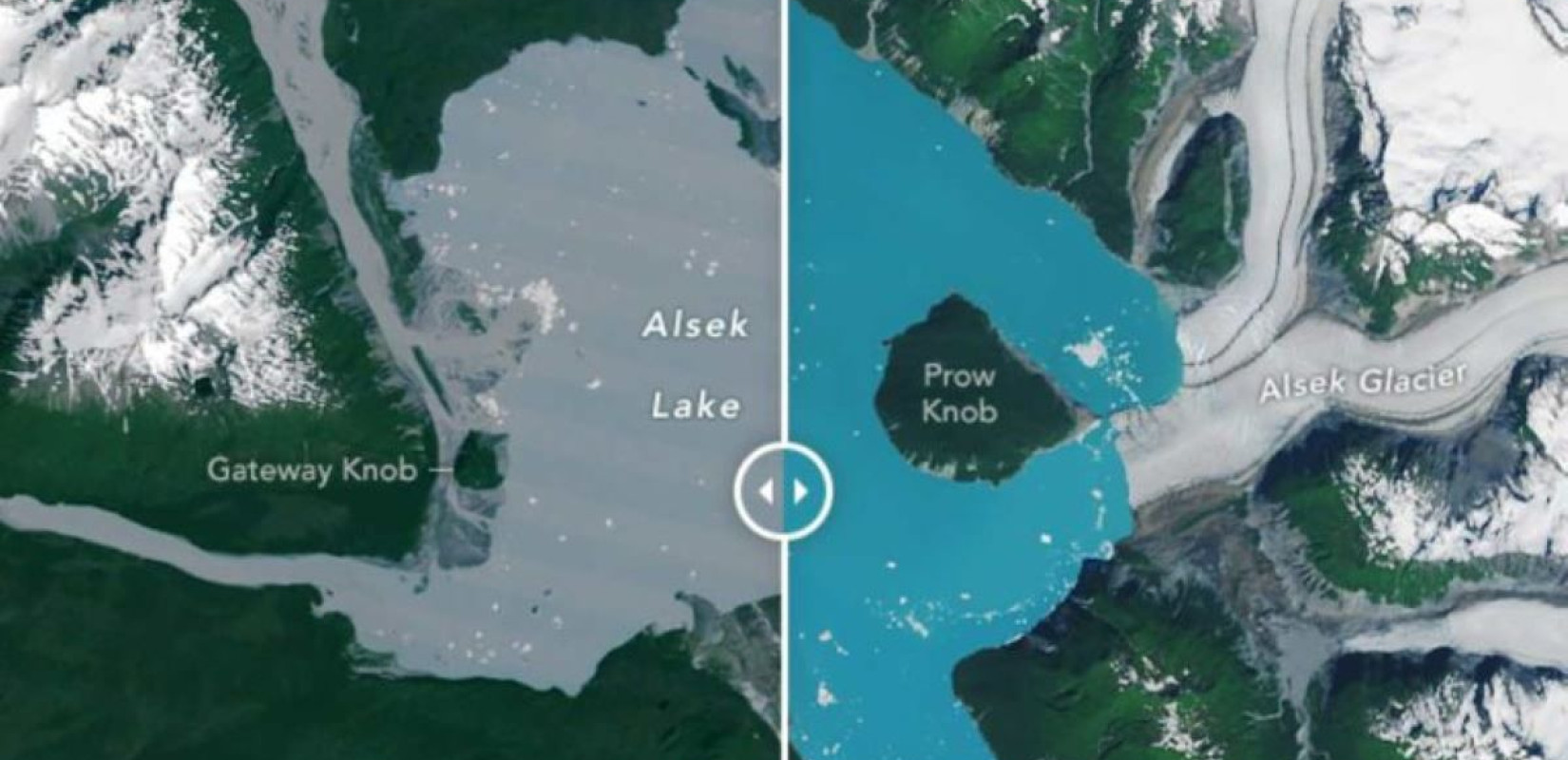 Οι δορυφόροι της NASA εντόπισαν νέο νησί στην Αλάσκα - Προειδοποίηση για καταστροφικές πλημμύρες
