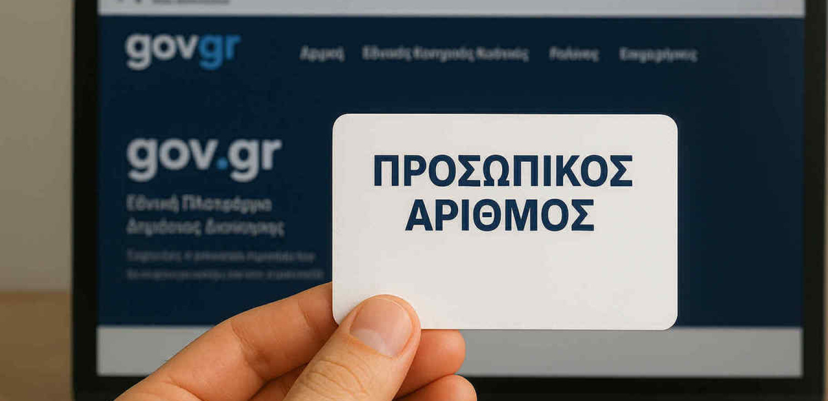 Ολοκληρώθηκε η διαδικασία αυτόματης απόδοσης Προσωπικού Αριθμού - 9,3 εκατ. πολίτες τον διαθέτουν πλέον