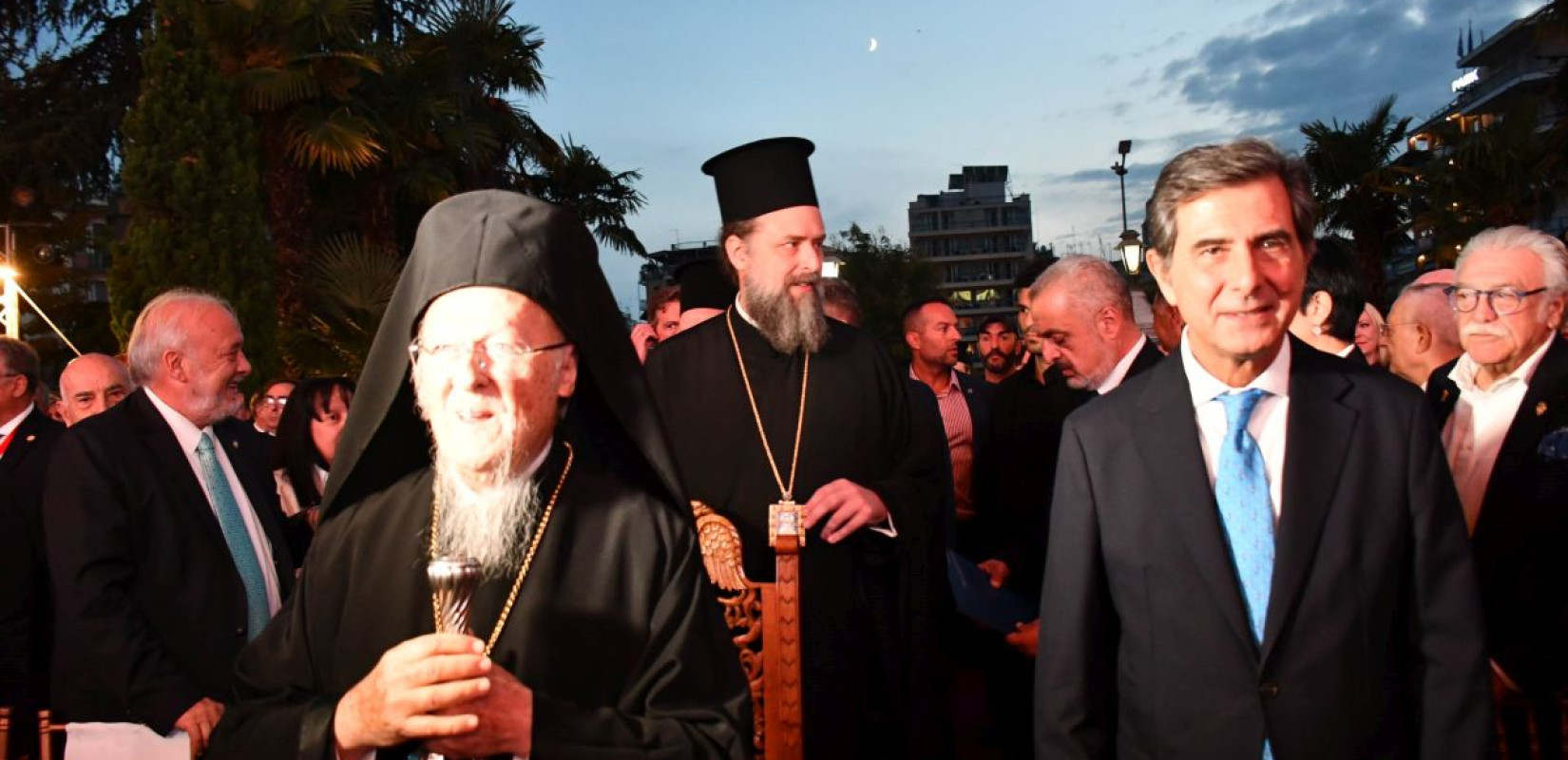 Εγκαινιάστηκε από τον Οικουμενικό Πατριάρχη Βαρθολομαίο η έκθεση φωτογραφίας «Άγιον Όρος - Πέρα από το Ορατό» στο ΥΜΑΘ