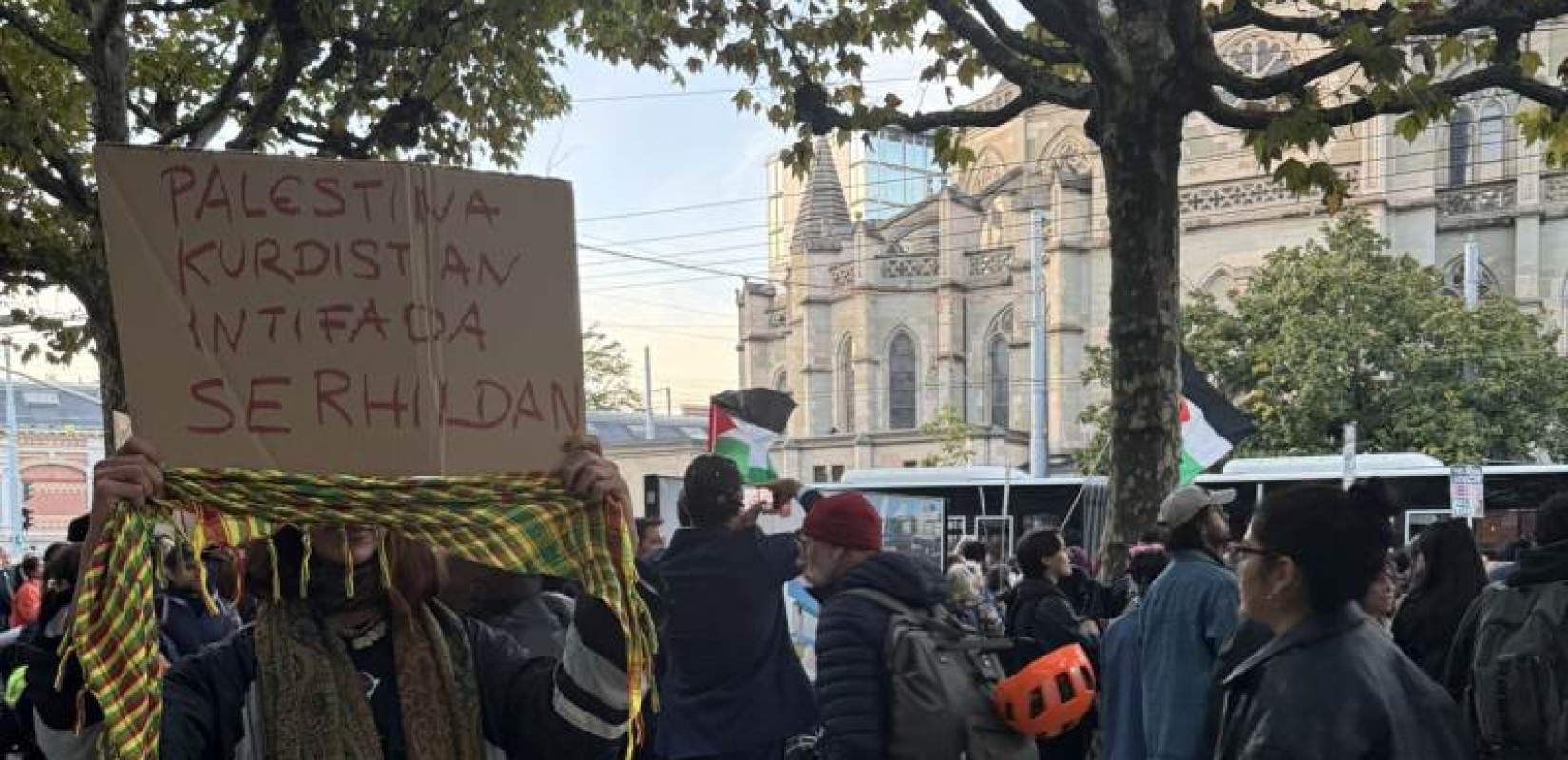 Ένταση στη Γενεύη με διαδηλωτές για Global Sumud Flotilla (βίντεο)