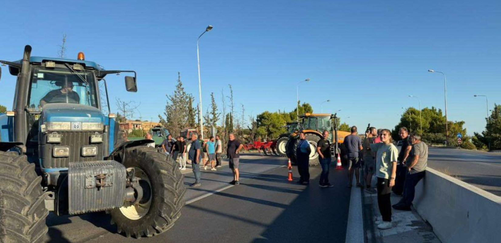 Χαλκιδική: Άρση κυκλοφοριακών ρυθμίσεων που είχαν εφαρμοστεί λόγω των αγροτικών μπλόκων