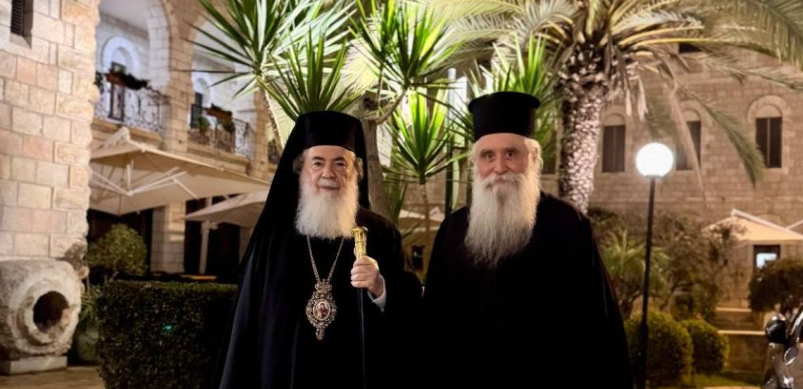 Επικοινωνία Κ. Τασούλα με τον πατριάρχη Ιεροσολύμων Θεόφιλο Γ και τον νέο αρχιεπίσκοπο Σινά Συμεών