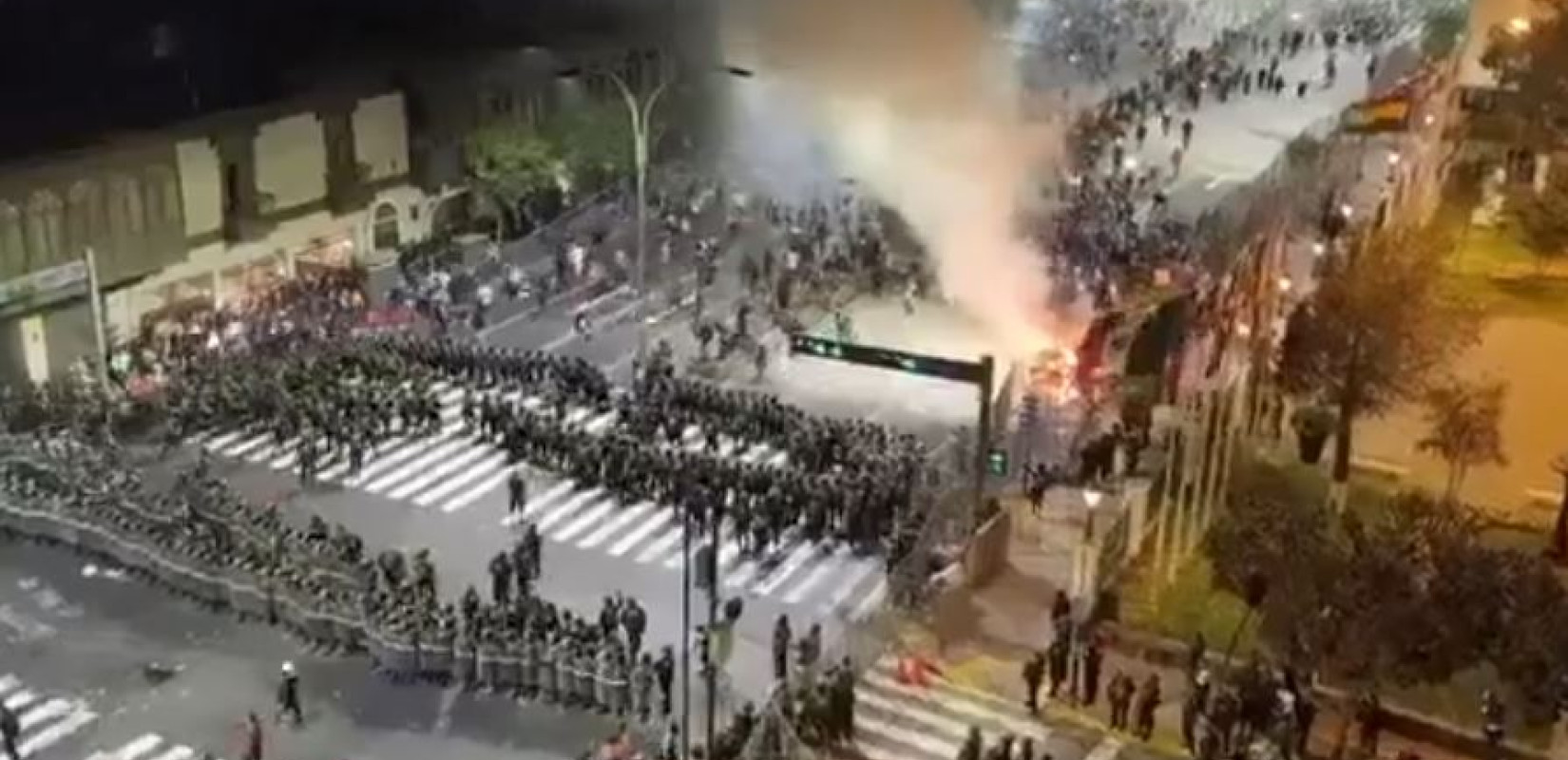 Περού: Επεισόδια σε διαδήλωση στην Λίμα μετά την ανάδειξη νέας κυβέρνησης - Τραυματίστηκαν 75 άτομα (βίντεο)