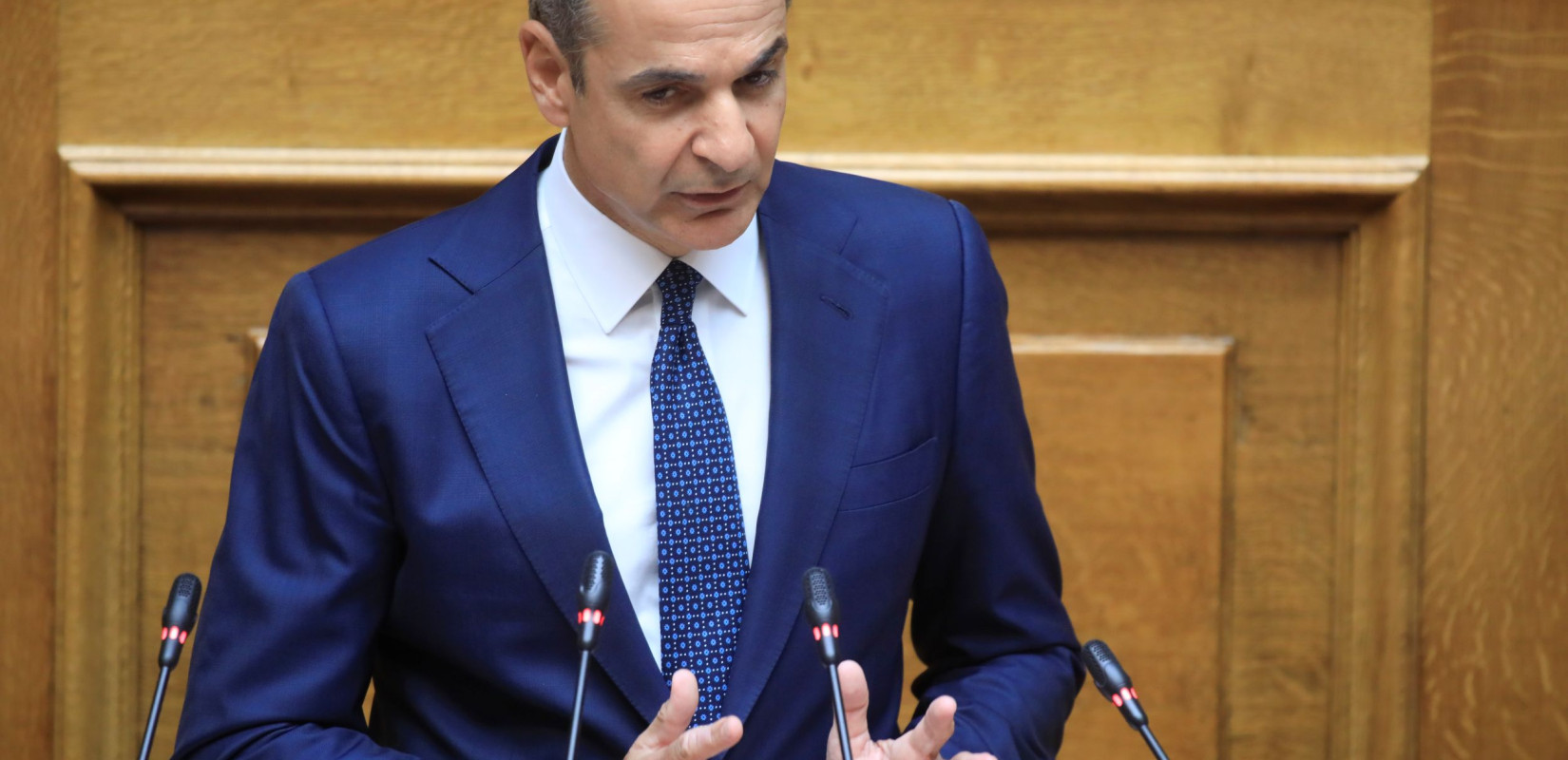 Κ. Μητσοτάκης στη Βουλή για τα εθνικά: Η διπλωματία δεν μπορεί να συγχέεται με επαναστατική γυμναστική