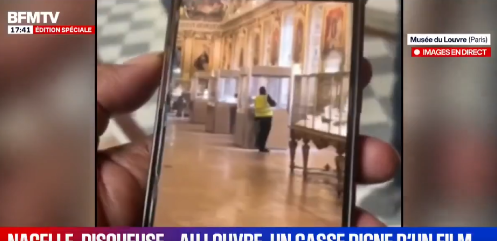 Βίντεο-ντοκουμέντο: Η στιγμή που διαρρήκτης «εισβάλει» στο Λούβρο