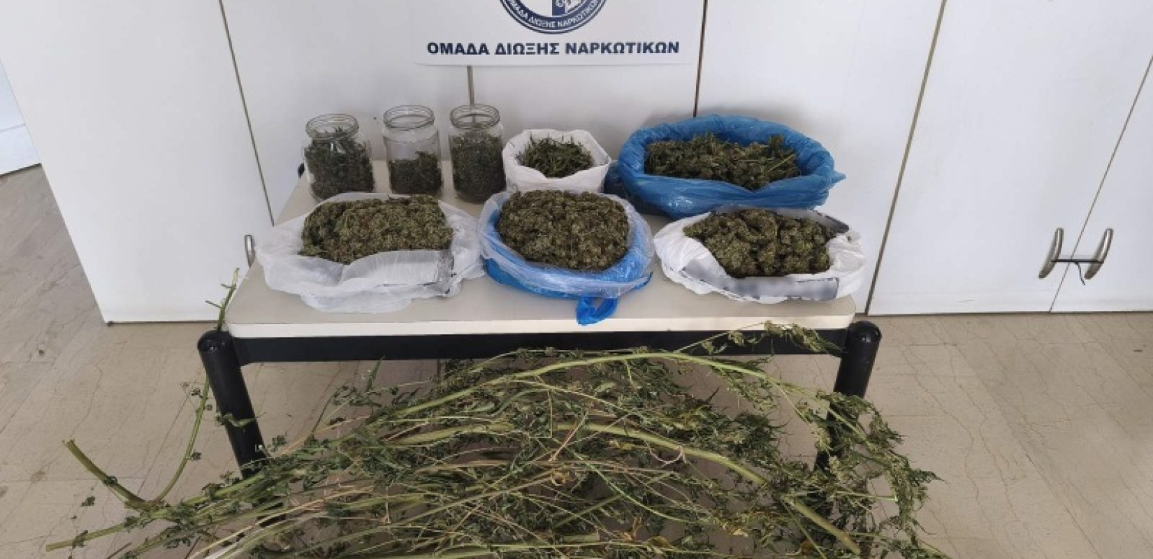Πέλλα: Χειροπέδες σε δύο άτομα για μεγάλη ποσότητα κάνναβης και καλλιέργεια δενδρυλλίων