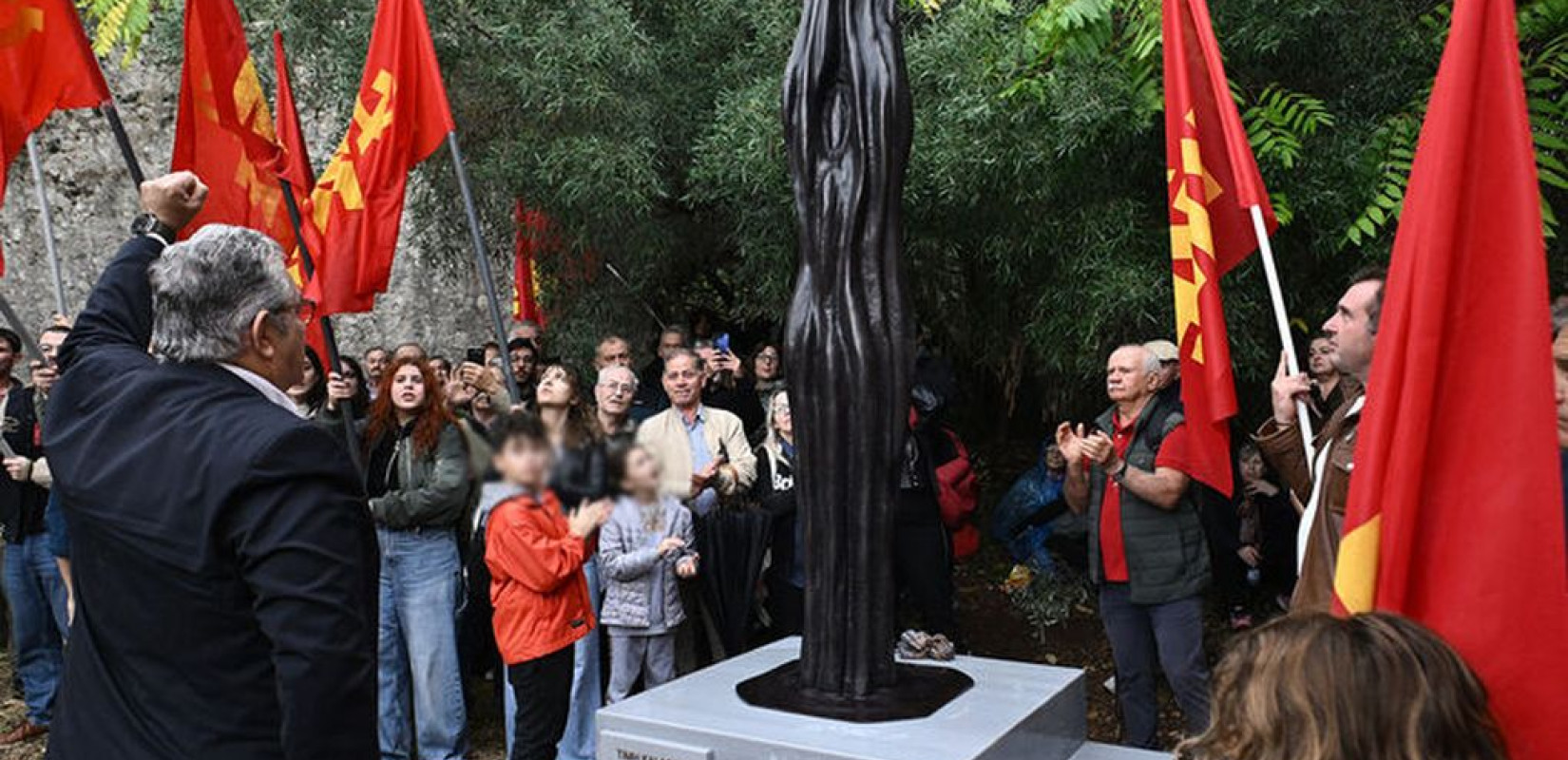 Κέρκυρα: Έγιναν τα αποκαλυπτήρια του μνημείου για τους εκτελεσθέντες και φυλακισθέντες στο Λαζαρέτο (βίντεο)