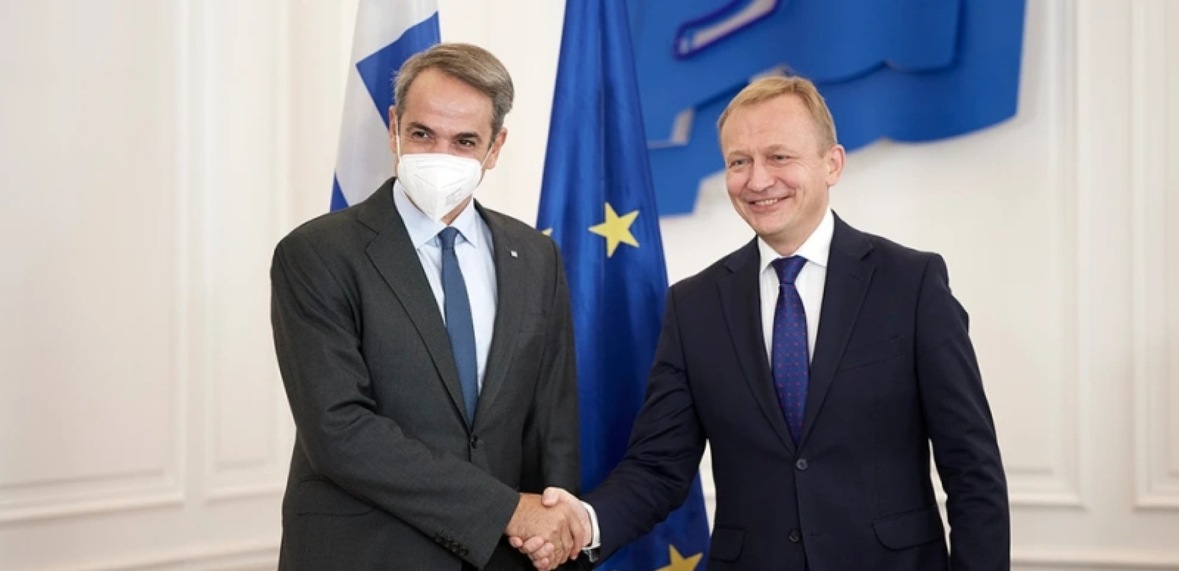 Συνάντηση Μητσοτάκη με τον Ευρωπαίο Επίτροπο για τον Προϋπολογισμό: Η Ελλάδα αποτελεί παράδειγμα οικονομικής ανάκαμψης