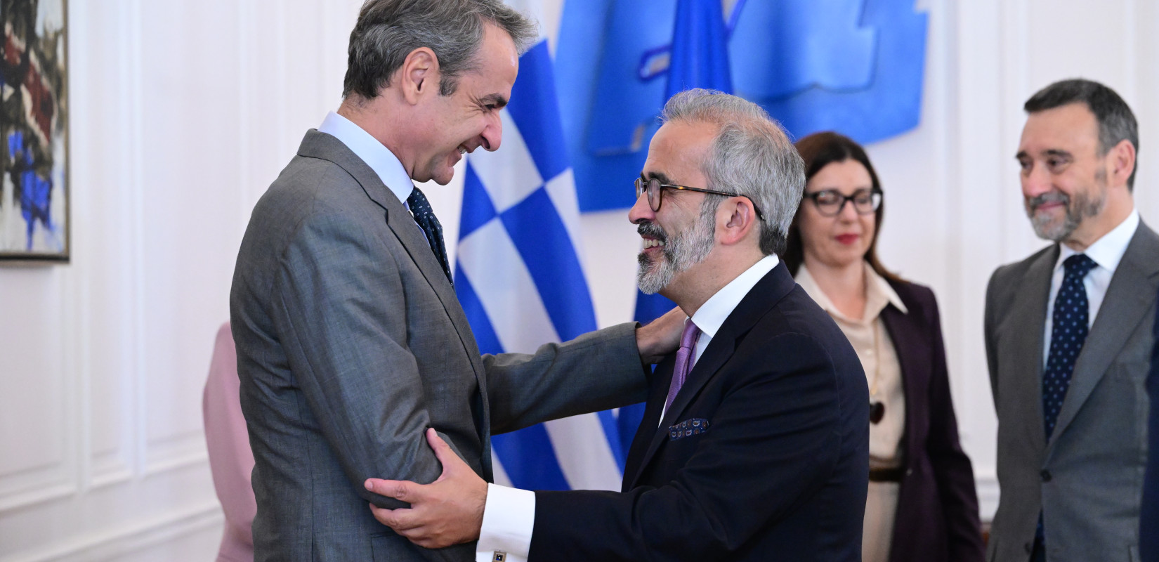 Κ. Μητσοτάκης: Συναντήθηκε με τον Πορτογάλο ΥΠΕΞ Πάουλο Ρανζέλ