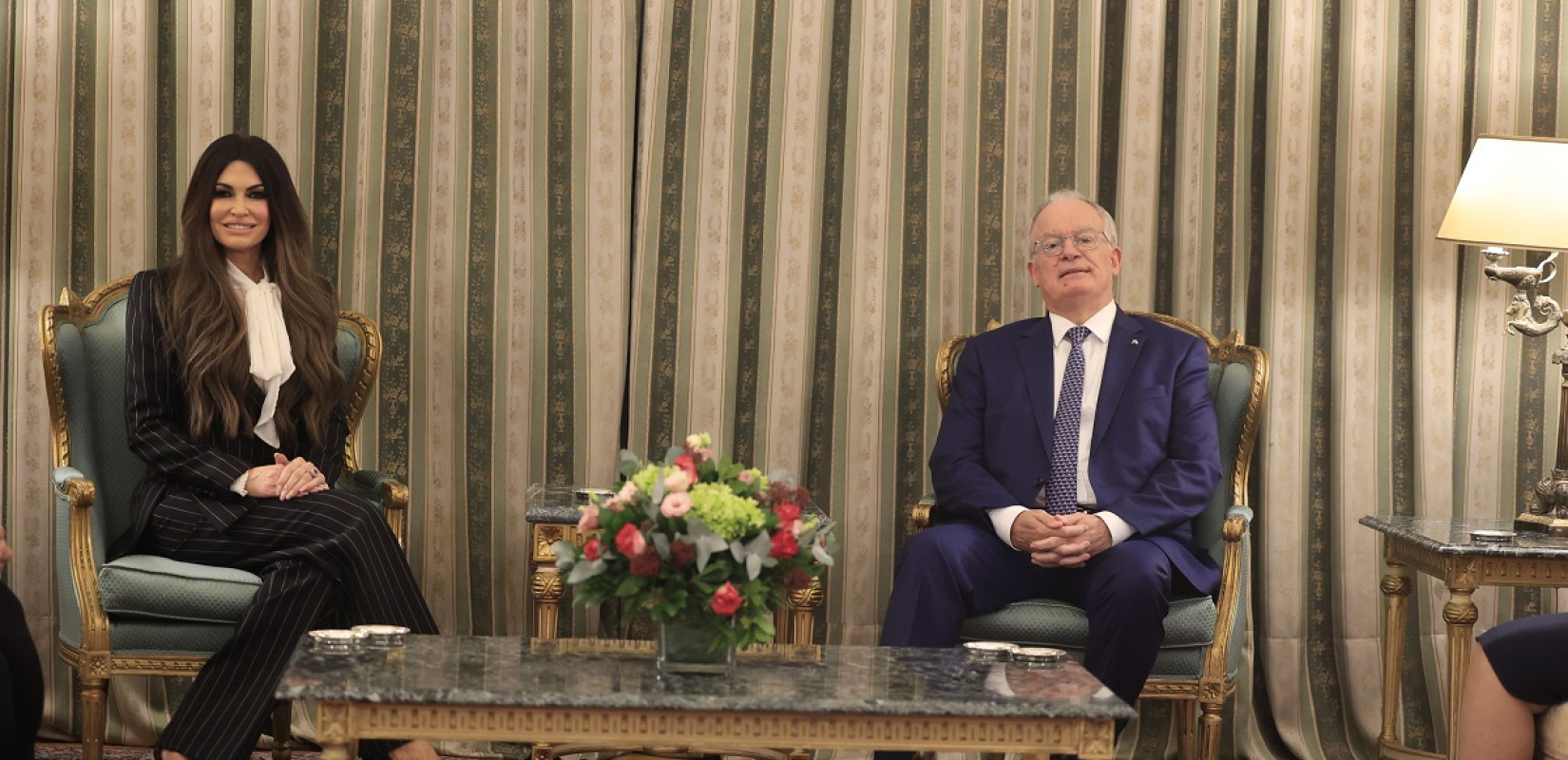 Η Κίμπερλι Γκιλφόιλ υπέβαλε τα διαπιστευτήριά της στον Πρόεδρο της Δημοκρατίας