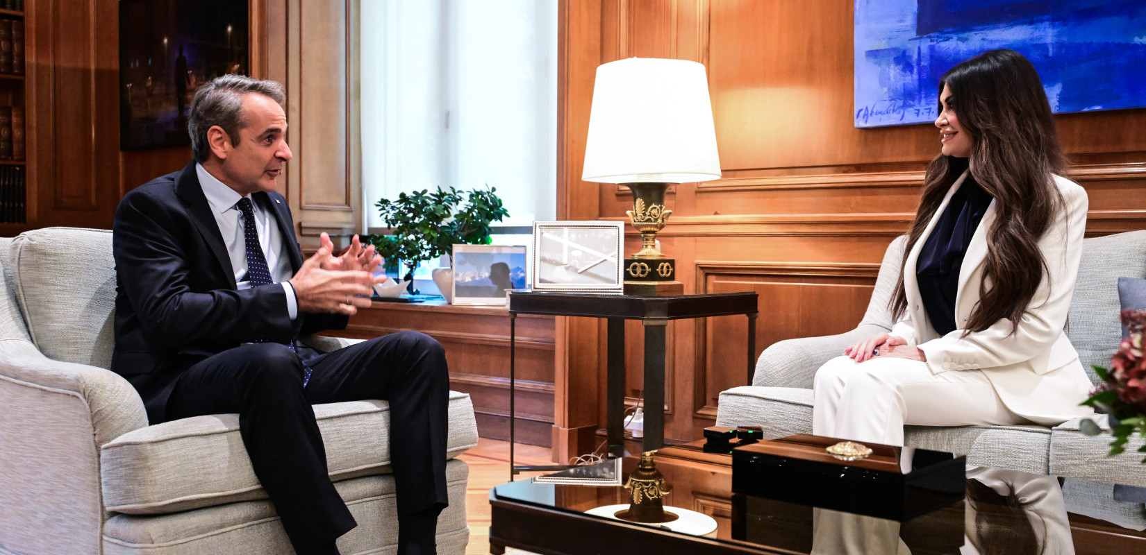 Μητσοτάκης σε Γκιλφόιλ: Σε ιστορικά υψηλό σημείο οι ελληνοαμερικανικές σχέσεις - Πύλη εισόδου για LNG η Ελλάδα (βίντεο)