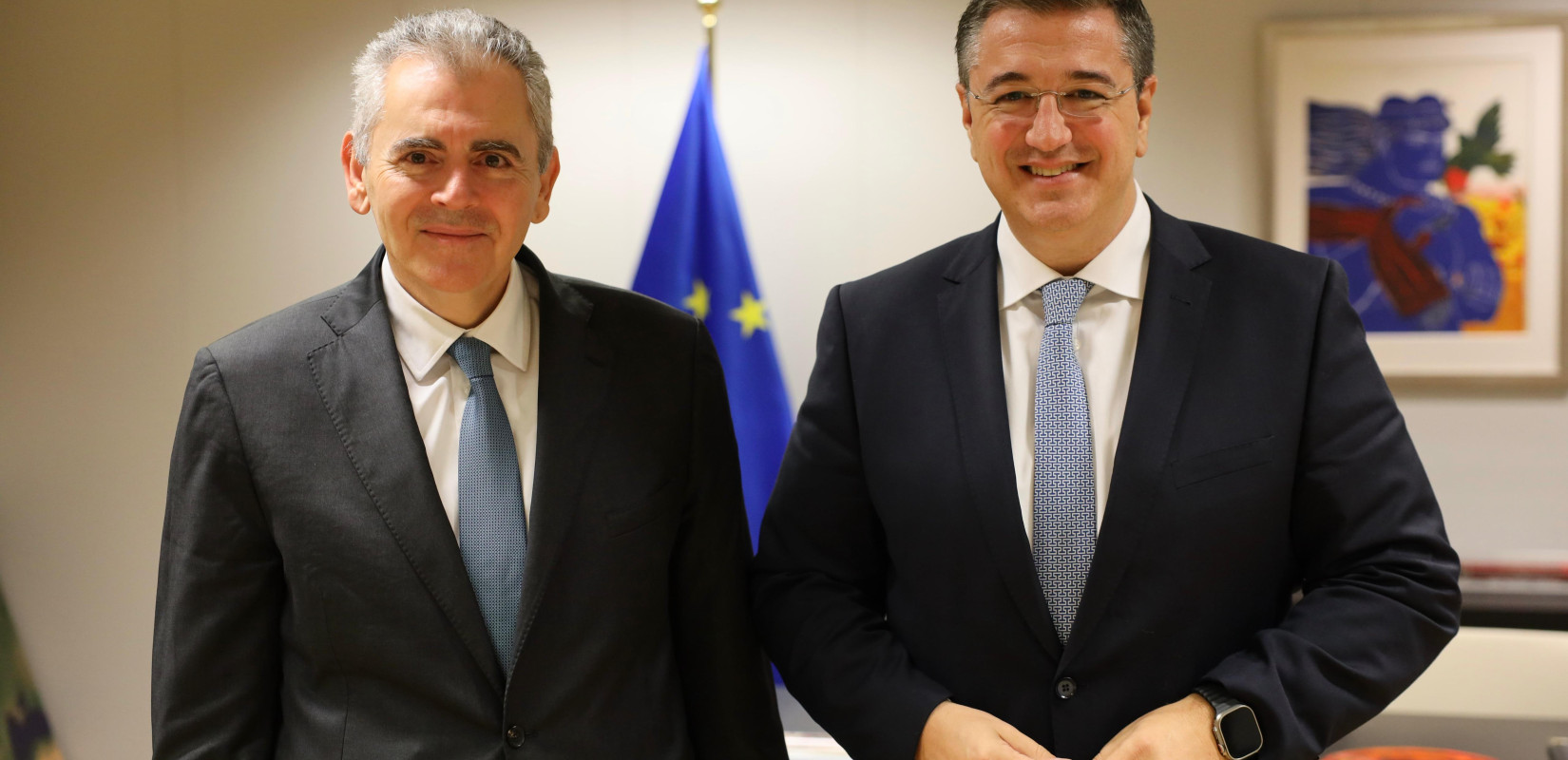 Στις Βρυξέλλες με τον Α. Τζιτζικώστα ο Μ. Χαρακόπουλος