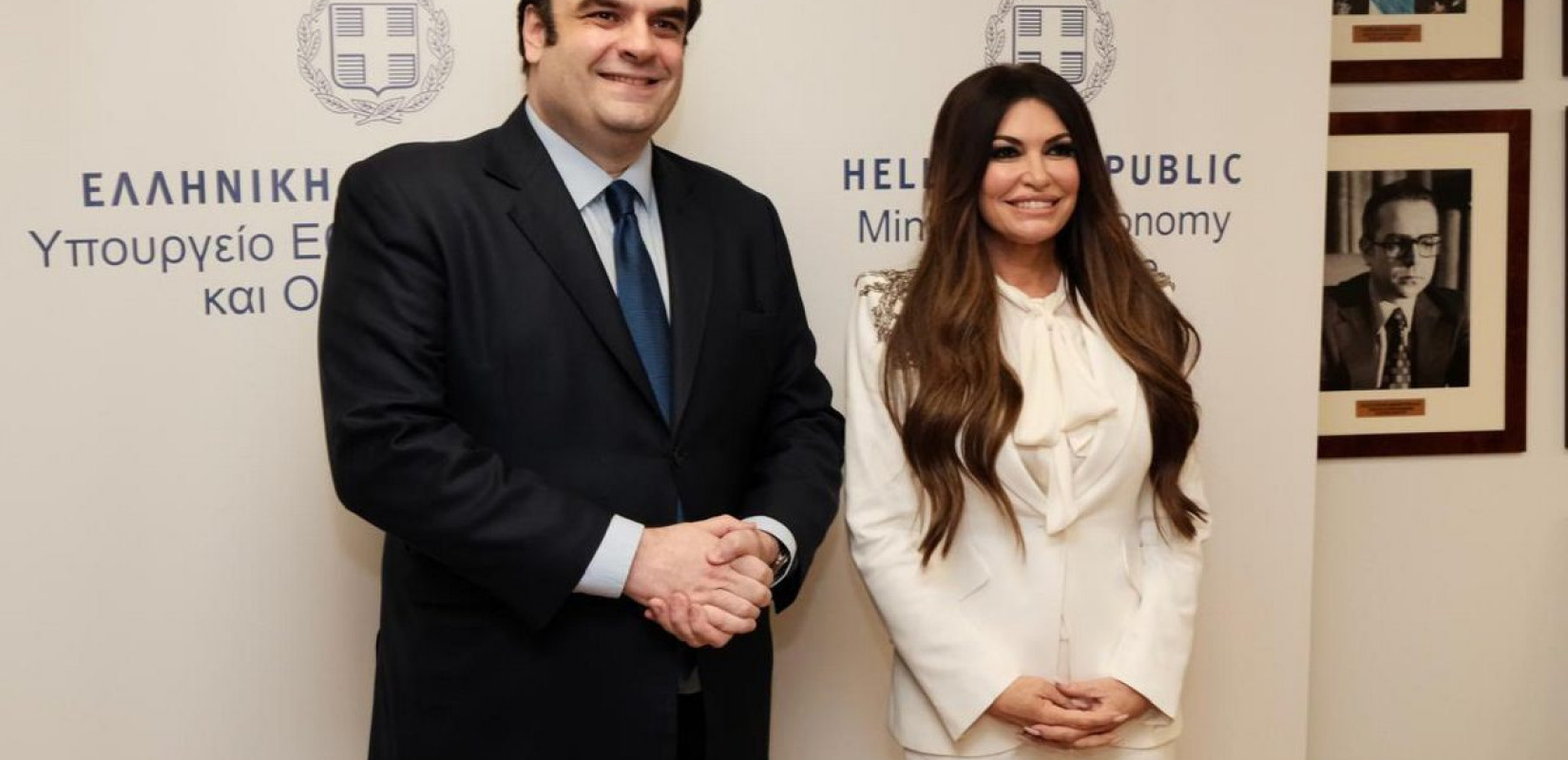 Συνάντηση Πιερρακάκη-Γκιλφόιλ για επενδύσεις και οικονομική συνεργασία