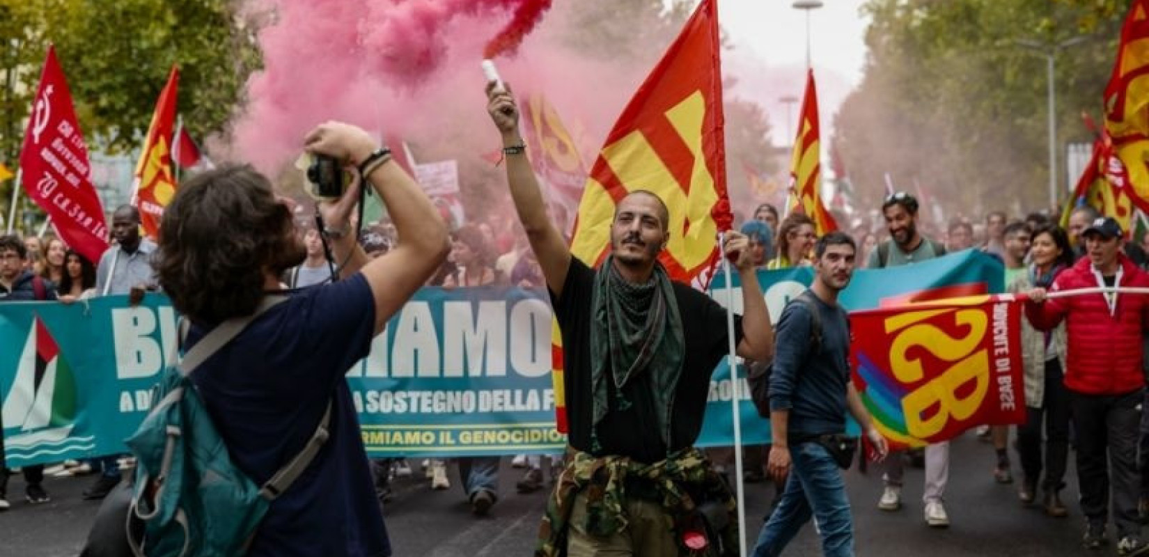 Ιταλία: Γενική απεργία σήμερα από πέντε συνδικάτα βάσης ενάντια στον προϋπολογισμό 2026