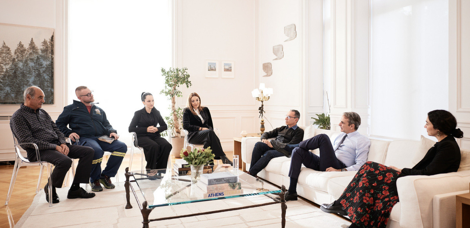 Κυρ. Μητσοτάκης: Υποδέχτηκε εκπροσώπους εθελοντικών οργανώσεων με αφορμή τη Διεθνή Ημέρα Εθελοντισμού