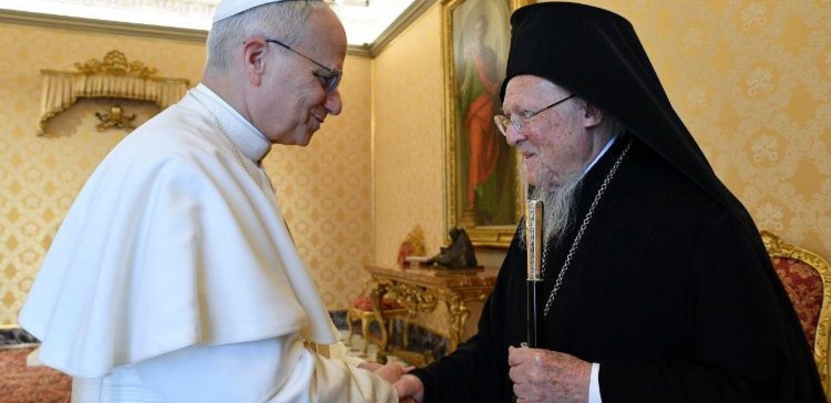 Στη Νίκαια σήμερα ο Οικουμενικός Πατριάρχης Βαρθολομαίος και ο Πάπας Ρώμης Λέων ΙΔ’