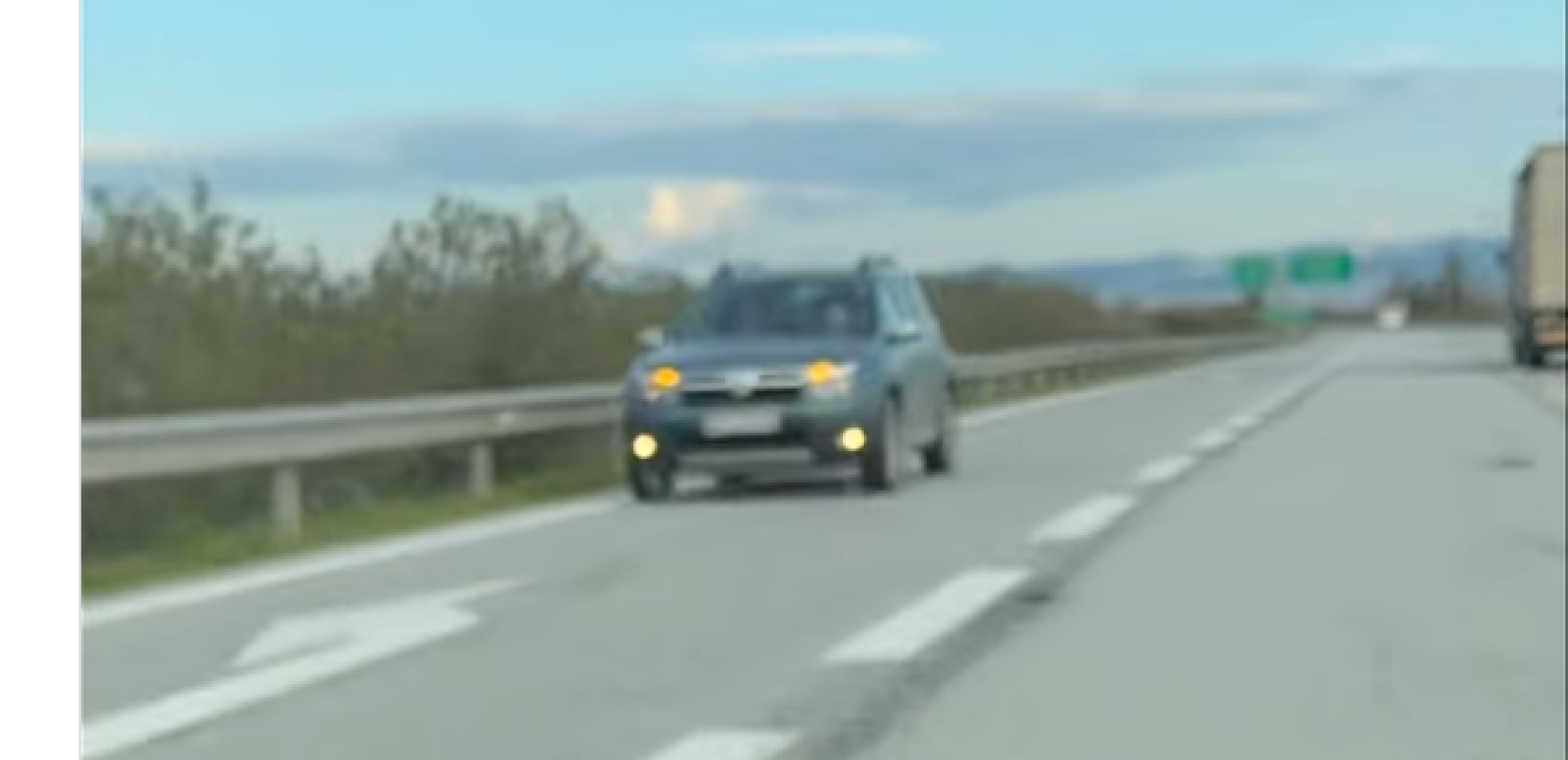 Θεσσαλονίκη: Οδηγός μπήκε ανάποδα στην Εθνική Οδό μετά τα διόδια των Μαλγάρων  (Βίντεο)