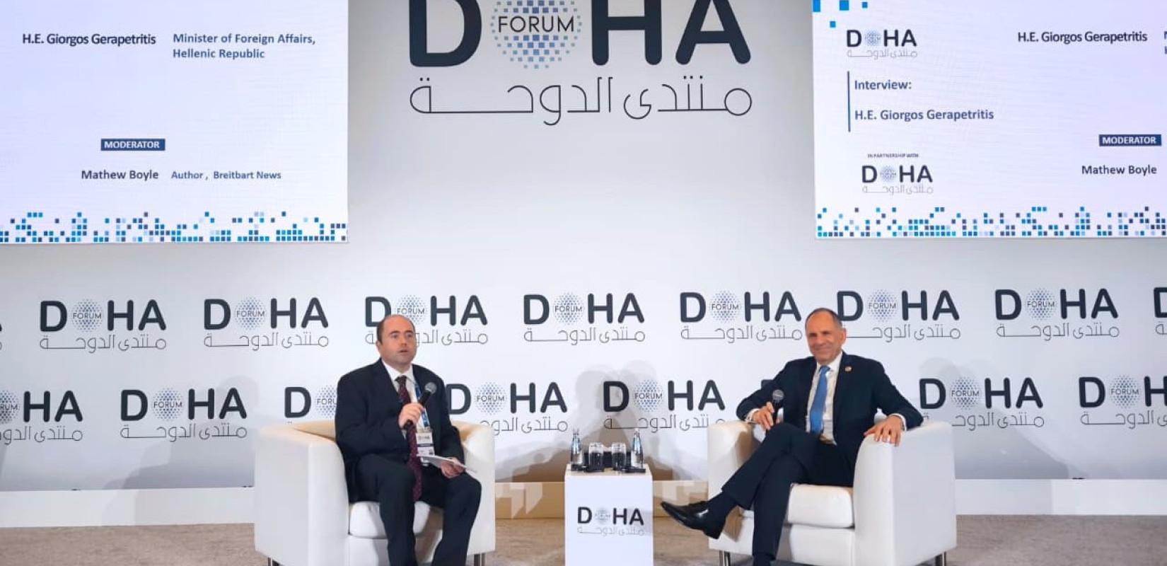 Γ. Γεραπετρίτης από Κατάρ: «Η Ελλάδα έχει εξελιχθεί σε ενεργειακό κόμβο τα τελευταία έξι χρόνια, με τρόπο εντυπωσιακό»