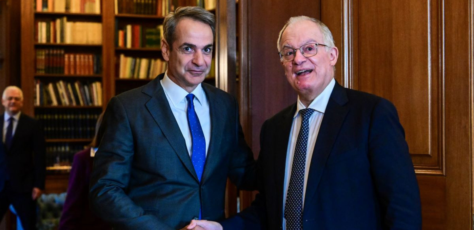 Κ. Μητσοτάκης στη συνάντηση με τον Κ. Τασούλα: «Τα μέτρα στήριξης των αγροτών κινούνται στην σωστή κατεύθυνση»