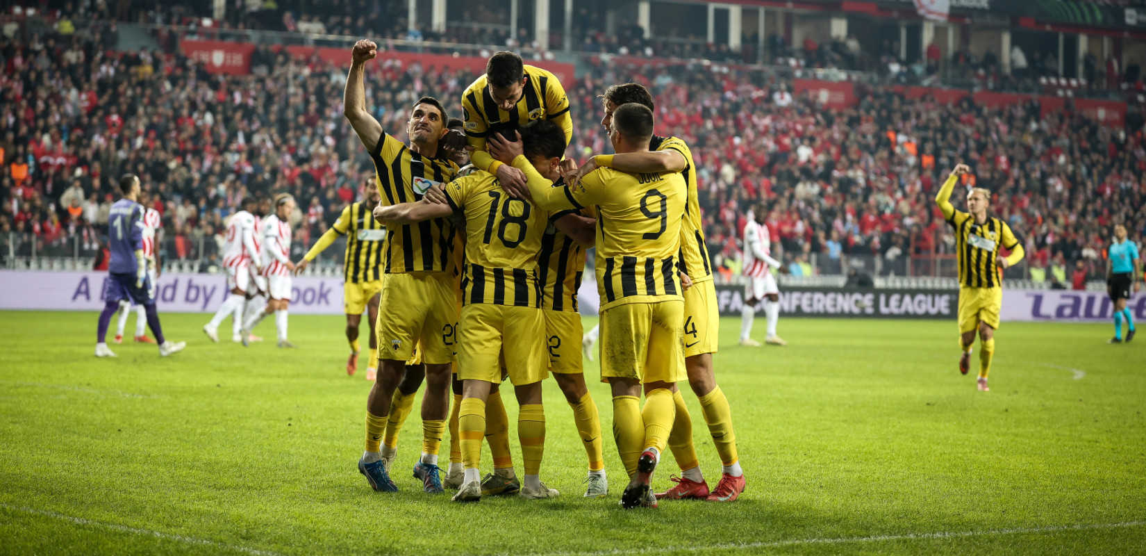 Conference League: Καλπάζει προς τους «16» η ΑΕΚ
