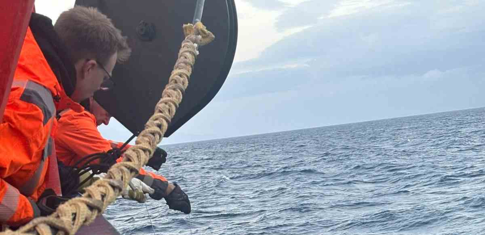 Ααπό την αποστολή και την τοποθέτηση των MOLA στον βυθό, Παρασκευή Νομικού