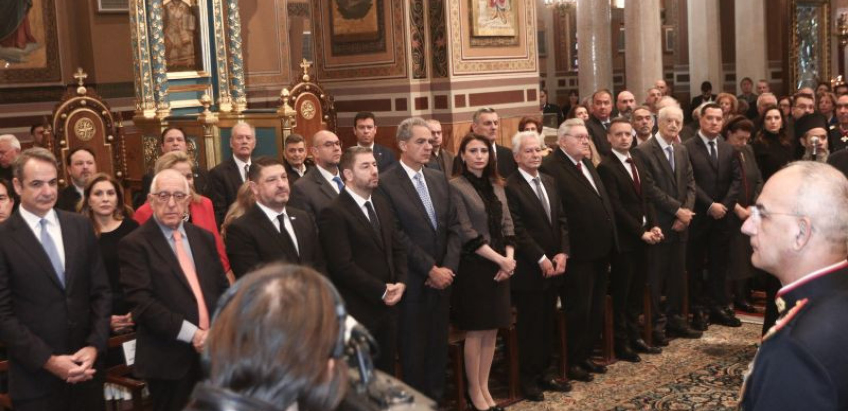 Λαμπρή δοξολογία στη Μητρόπολη Αθηνών για το νέο έτος με παρουσία πολιτικής και πολιτειακής ηγεσίας