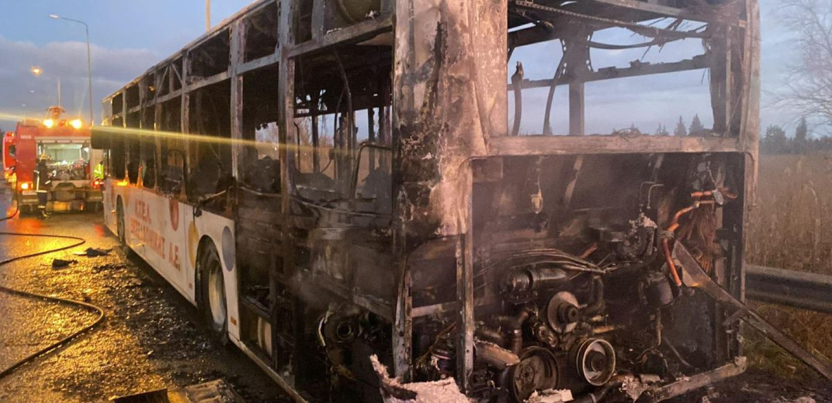 Φωτιά σε λεωφορείο των ΚΤΕΛ Θεσσαλονίκης: «Δεν μπορεί να συνεχιστεί άλλο η ανασφάλεια» λένε οι εργαζόμενοι