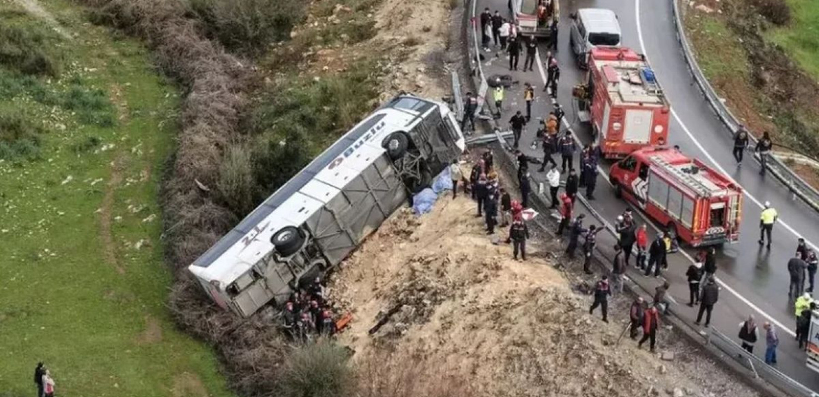 Τουρκία: Τροχαίο δυστύχημα με λεωφορείο στην Αττάλεια - 8 νεκροί και 26 τραυματίες (βίντεο)
