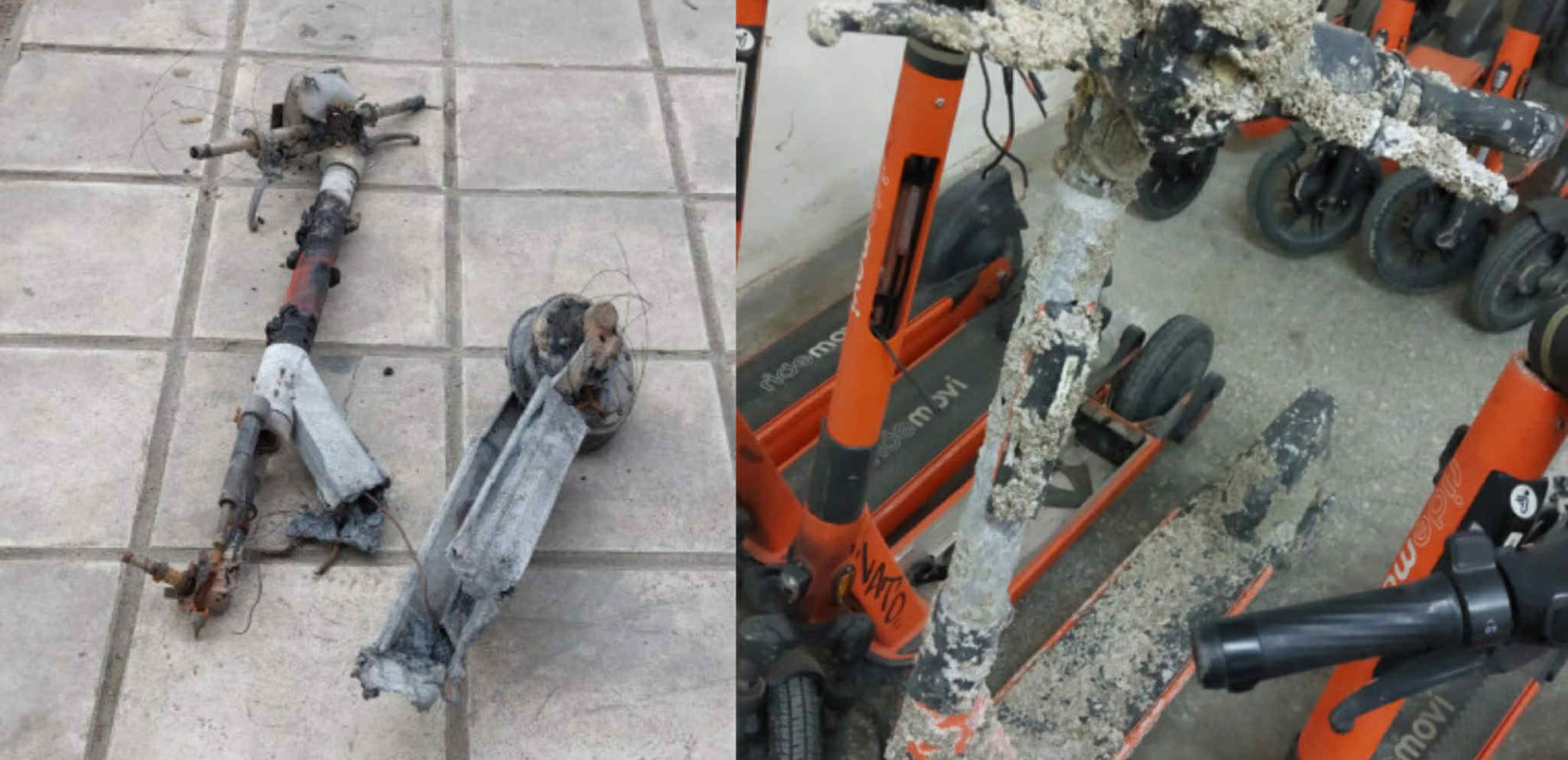Θεσσαλονίκη: Καίνε, σπάνε και πετούν ηλεκτρικά πατίνια στον Θερμαϊκό - Εκτός ελέγχου τα περιστατικά βανδαλισμού