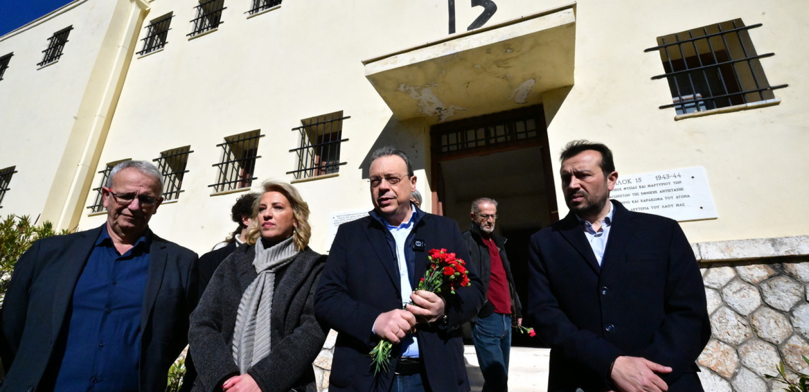 Επίσκεψη Φάμελλου στο ΜΠΛΟΚ 15 στο Χαϊδάρι