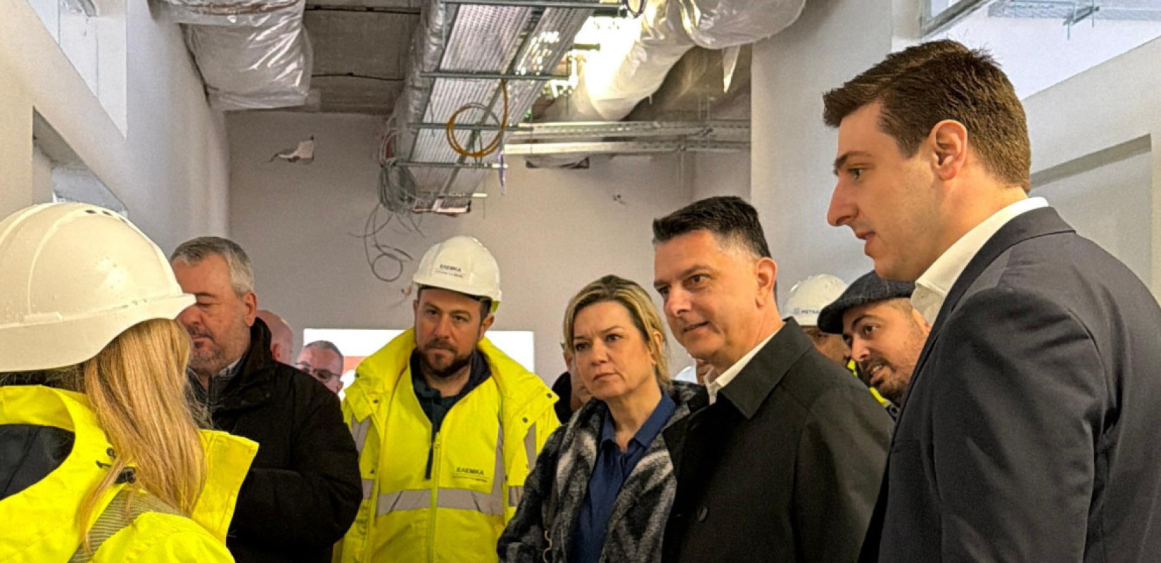 Θεσσαλονίκη: Ο Μ. Μπεκίρης επισκέφθηκε έργα που βρίσκονται σε εξέλιξη στους δήμους Θέρμης και Λαγκαδά