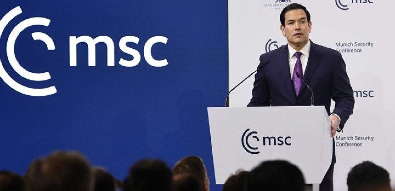 Διάσκεψη για την Ασφάλεια - Μ. Ρούμπιο: «ΗΠΑ και Ευρώπη να διορθώσουμε μαζί τα λάθη του παρελθόντος - Αλλά θα το κάνουμε και μόνοι, αν χρειαστεί»