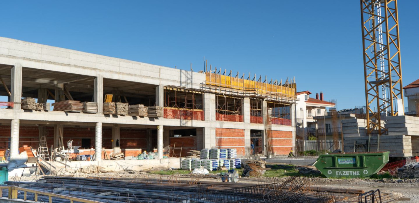 Δήμος Κατερίνης: Με ταχείς ρυθμούς η κατασκευή του Νέου Μουσικού Σχολείου