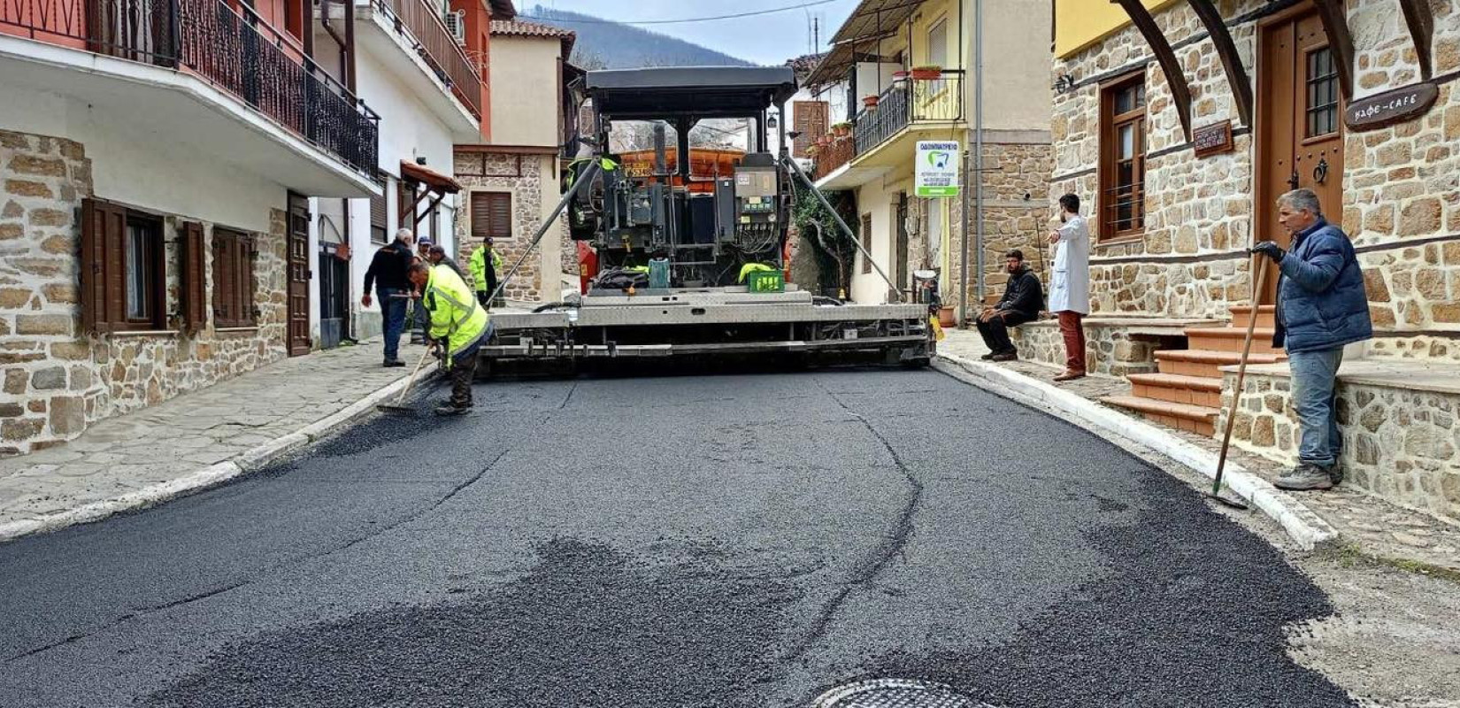 Χαλκιδική: Πλήρης ανακατασκευή του κεντρικού οδικού άξονα της Αρναίας