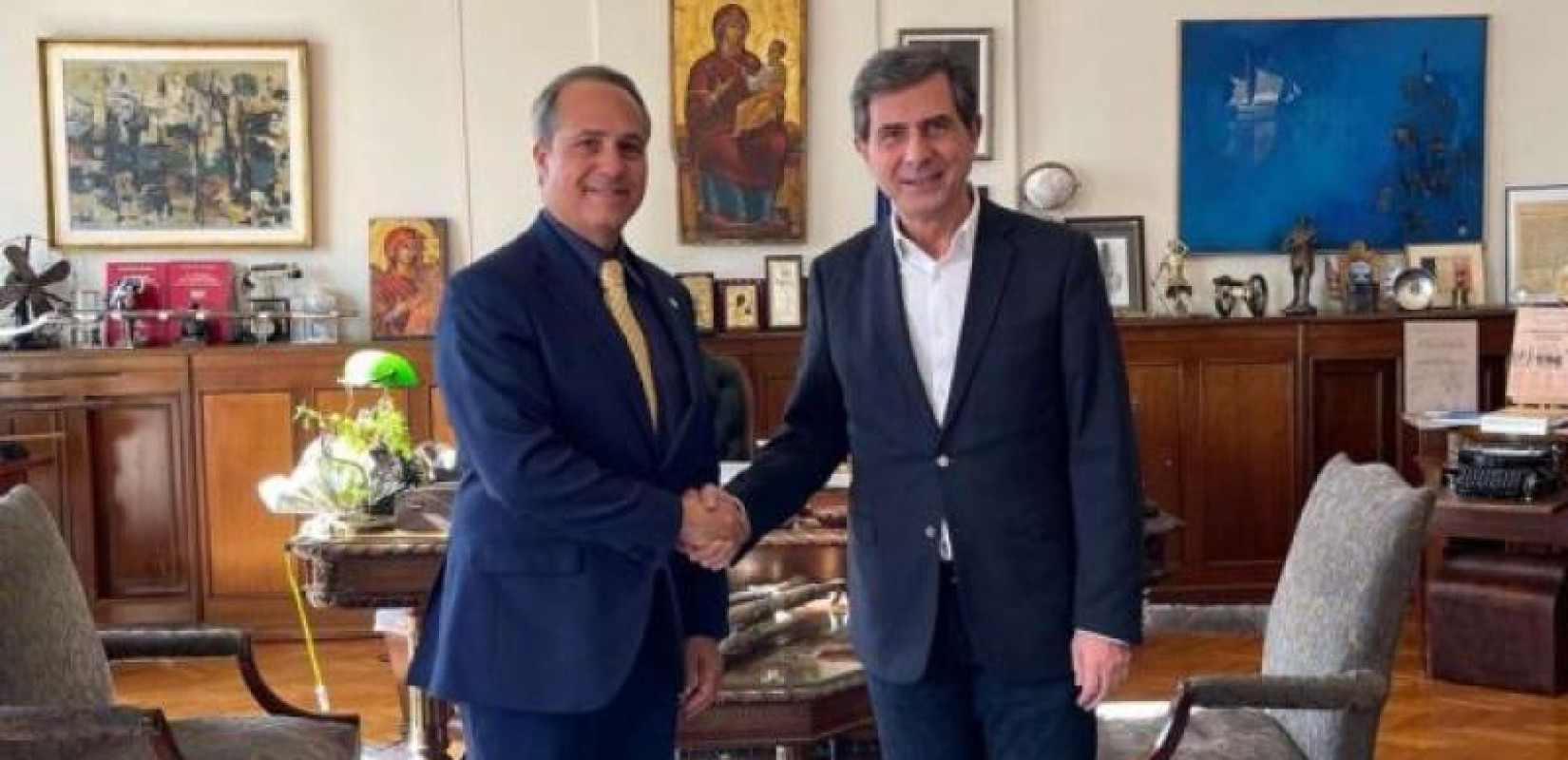 Συνάντηση Κ. Γκιουλέκα με τον Πρόξενο των ΗΠΑ: Στο επίκεντρο η ανάπτυξη της Βόρειας Ελλάδας και η βαλκανική εξωστρέφεια