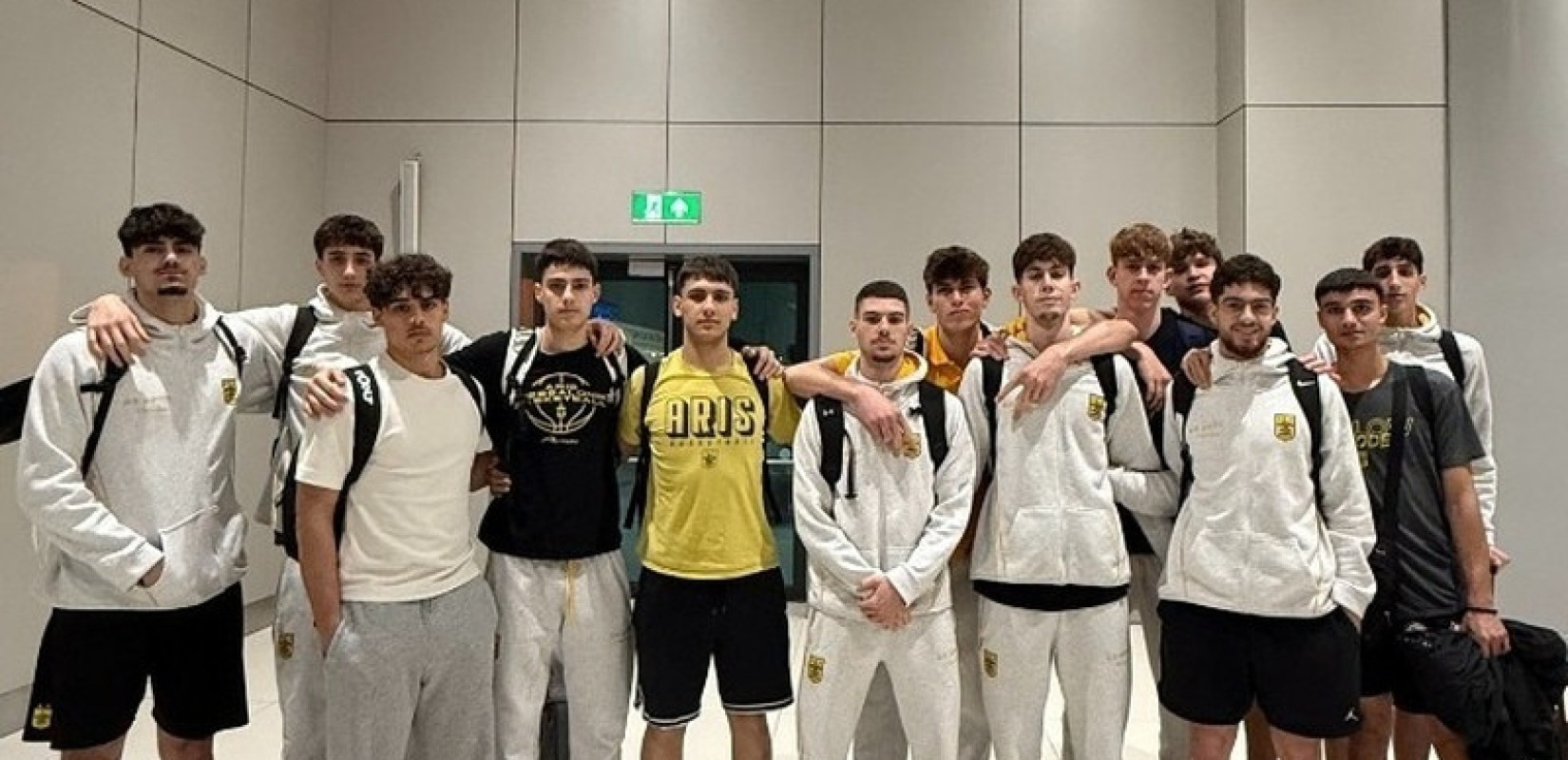 Επέστρεψε στην Θεσσαλονίκη η ομάδα μπάσκετ K-18 του Άρη (βίντεο)