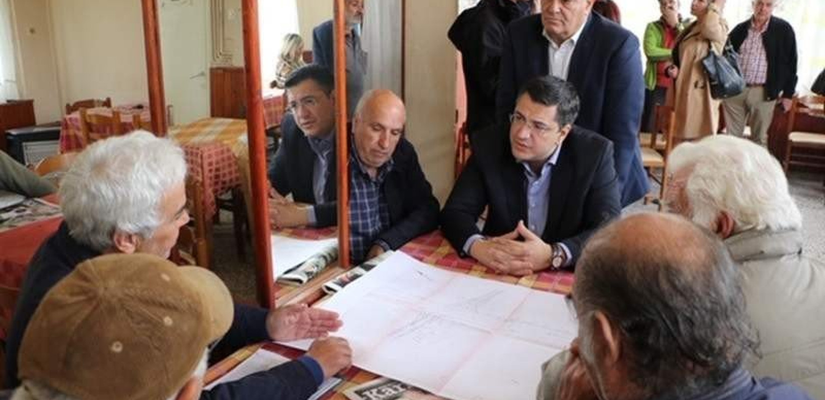  Την χερσόνησο της Κασσάνδρας επισκέφθηκε ο Απόστολος Τζιτζικώστας 