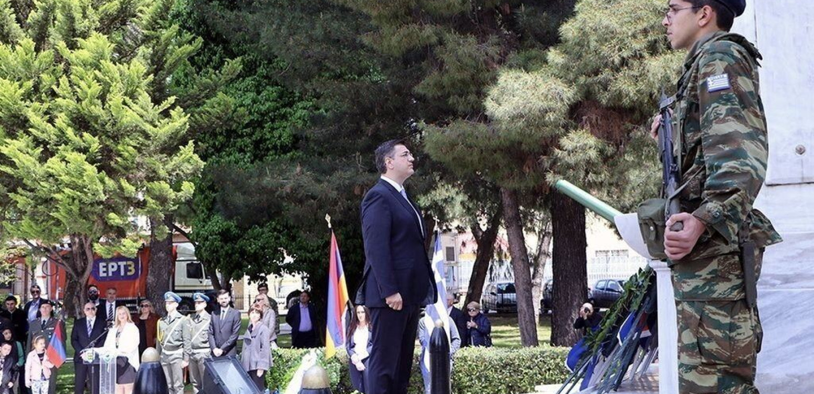 Τιμήθηκε η μνήμη των θυμάτων της Γενοκτονίας των Αρμενίων (φωτογραφίες)