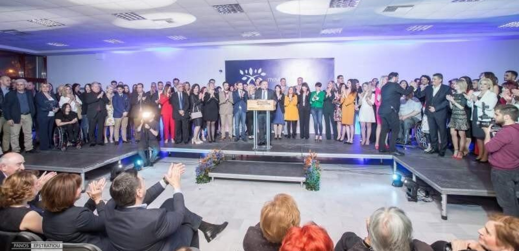  Μήνυμα νίκης από την πρώτη Κυριακή στην προεκλογική συγκέντρωση του Ιγνάτιου  Καϊτεζίδη