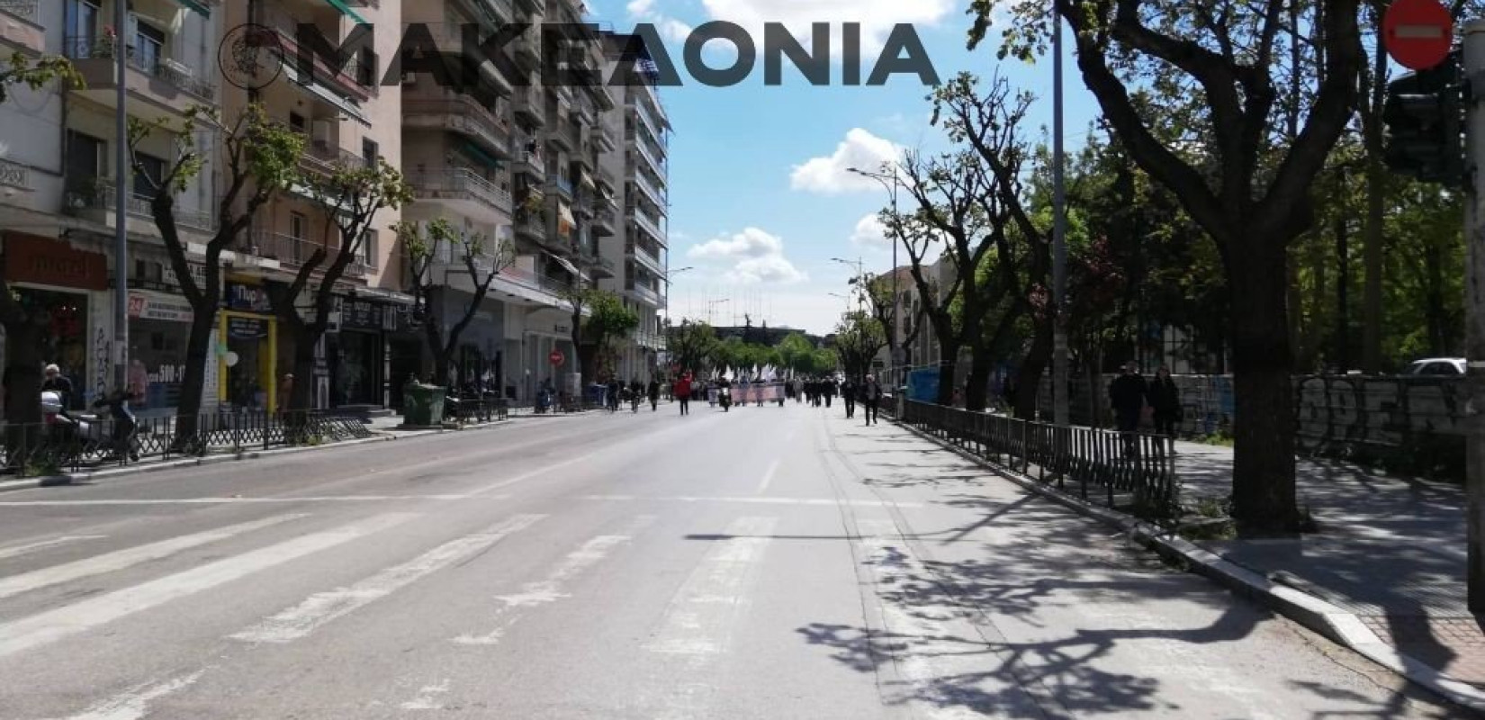 Πορεία για την ειρήνη στη Θεσσαλονίκη (φωτογραφία)