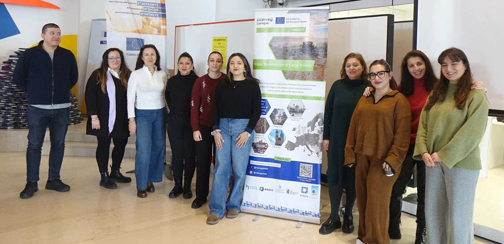 Συνάντηση φορέων της Περιφέρειας Κεντρικής Μακεδονίας στο πλαίσιο υλοποίησης του έργου «MINΕV»