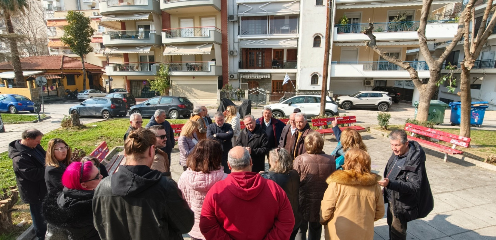 Στέλιος Αγγελούδης: Οι παρεμβάσεις στις γειτονιές της Άνω Πόλης, της Τούμπας και στο Ντεπώ συνεχίζονται