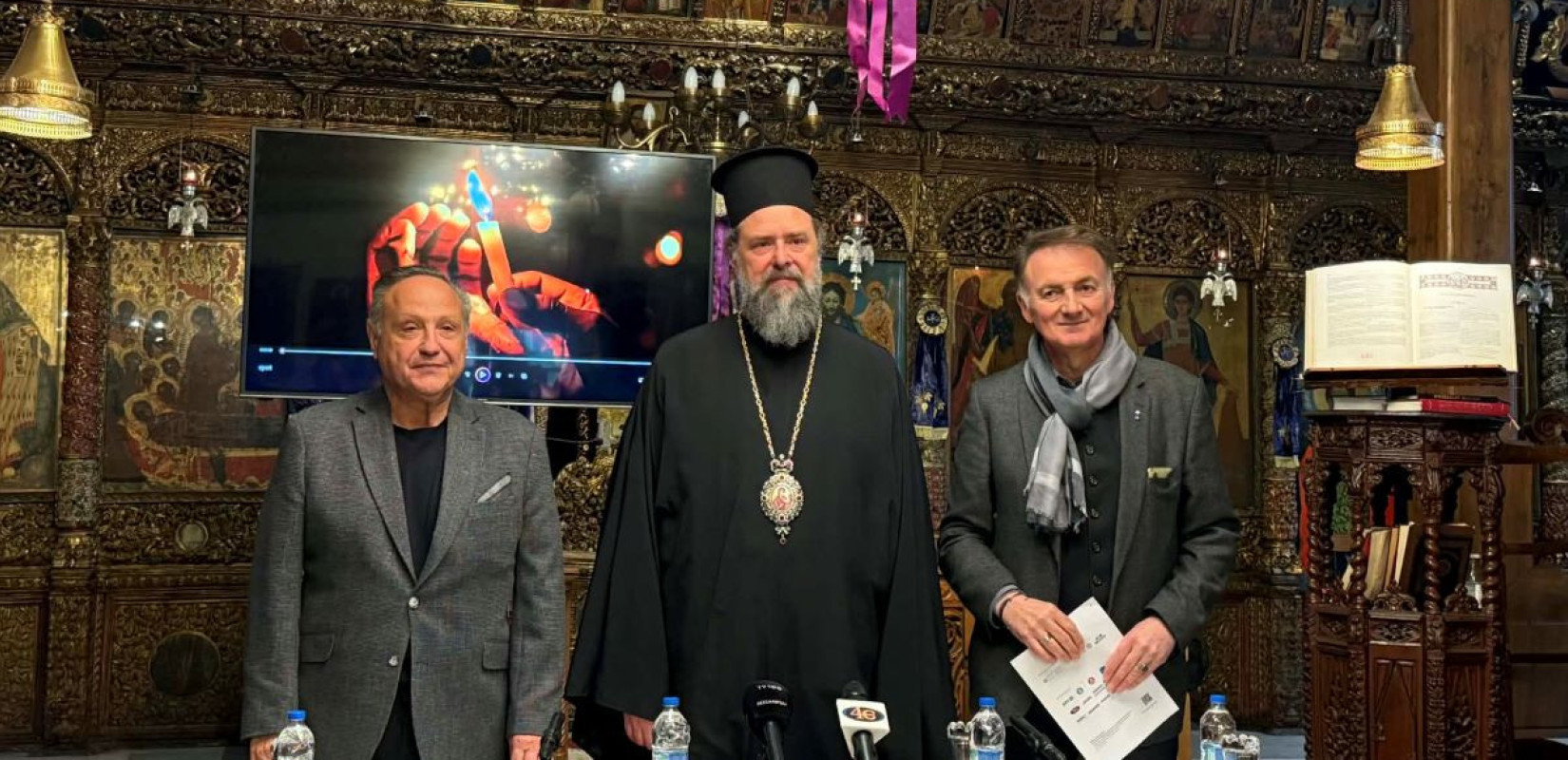 Θεσσαλονίκη: Ξεκινά η «Λατρευτική Εβδομάδα» πριν την Εβδομάδα των Παθών - Αφιερωμένη στον Χρυσόστομο Σταμούλη (βίντεο)