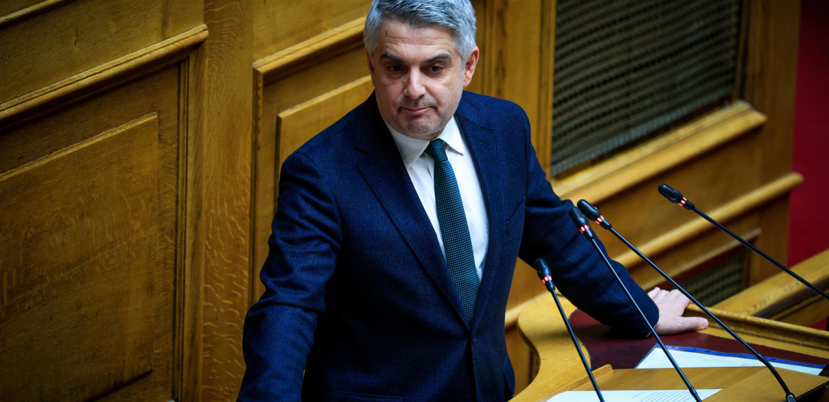 Βουλή - Οδ. Κωνσταντινόπουλος: Υπερήφανα αποχωρώ - Δεν διαγράφεται η αλήθεια, παροδικός ο θρίαμβος των κομματικών μηχανισμών»