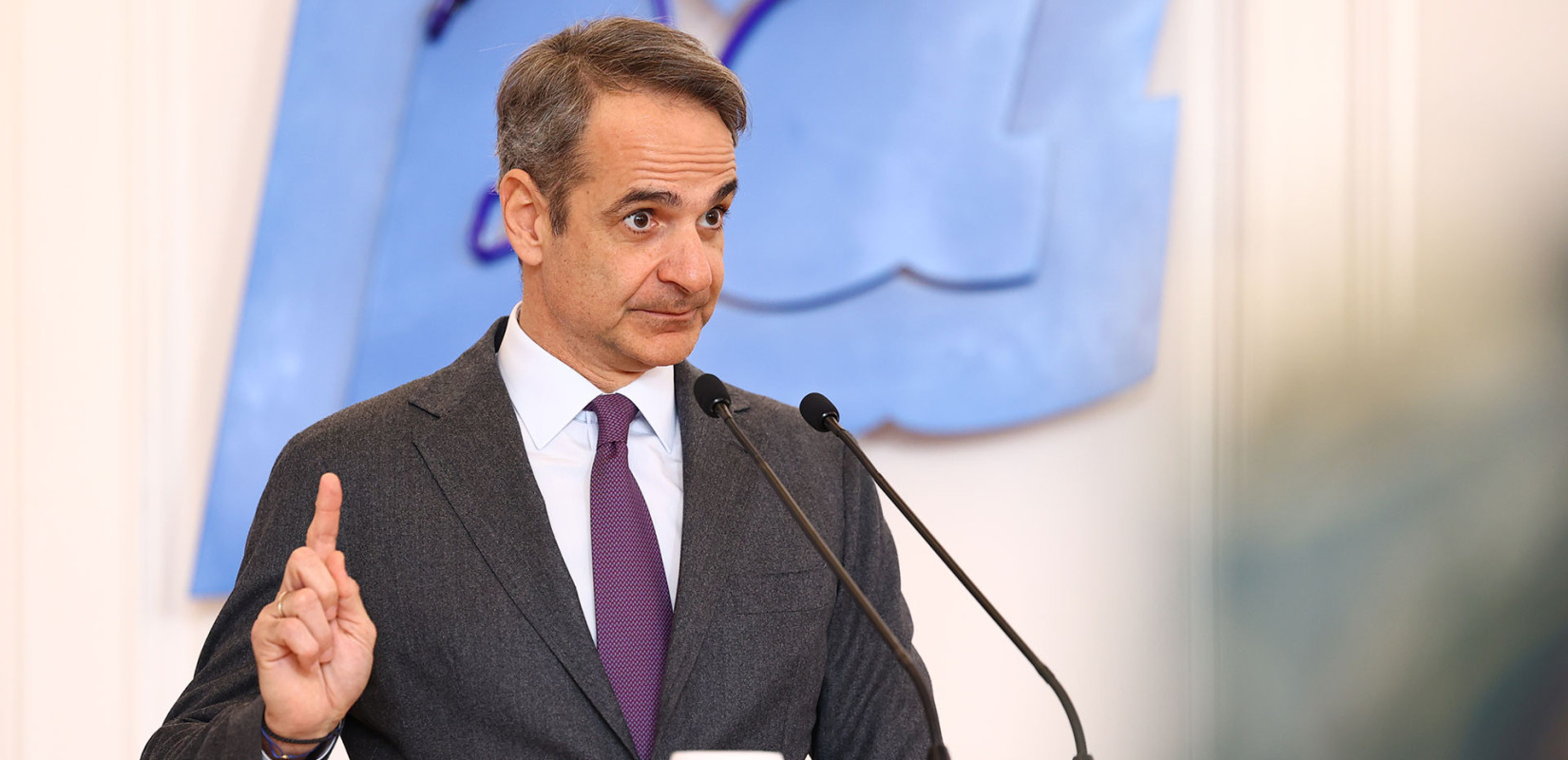 Λάρισα - Κυρ. Μητσοτάκης: «Δεν θα μπορούσαμε να κάνουμε τις επενδύσεις στην άμυνά μας αν τα δημόσια οικονομικά δεν πήγαιναν καλά»
