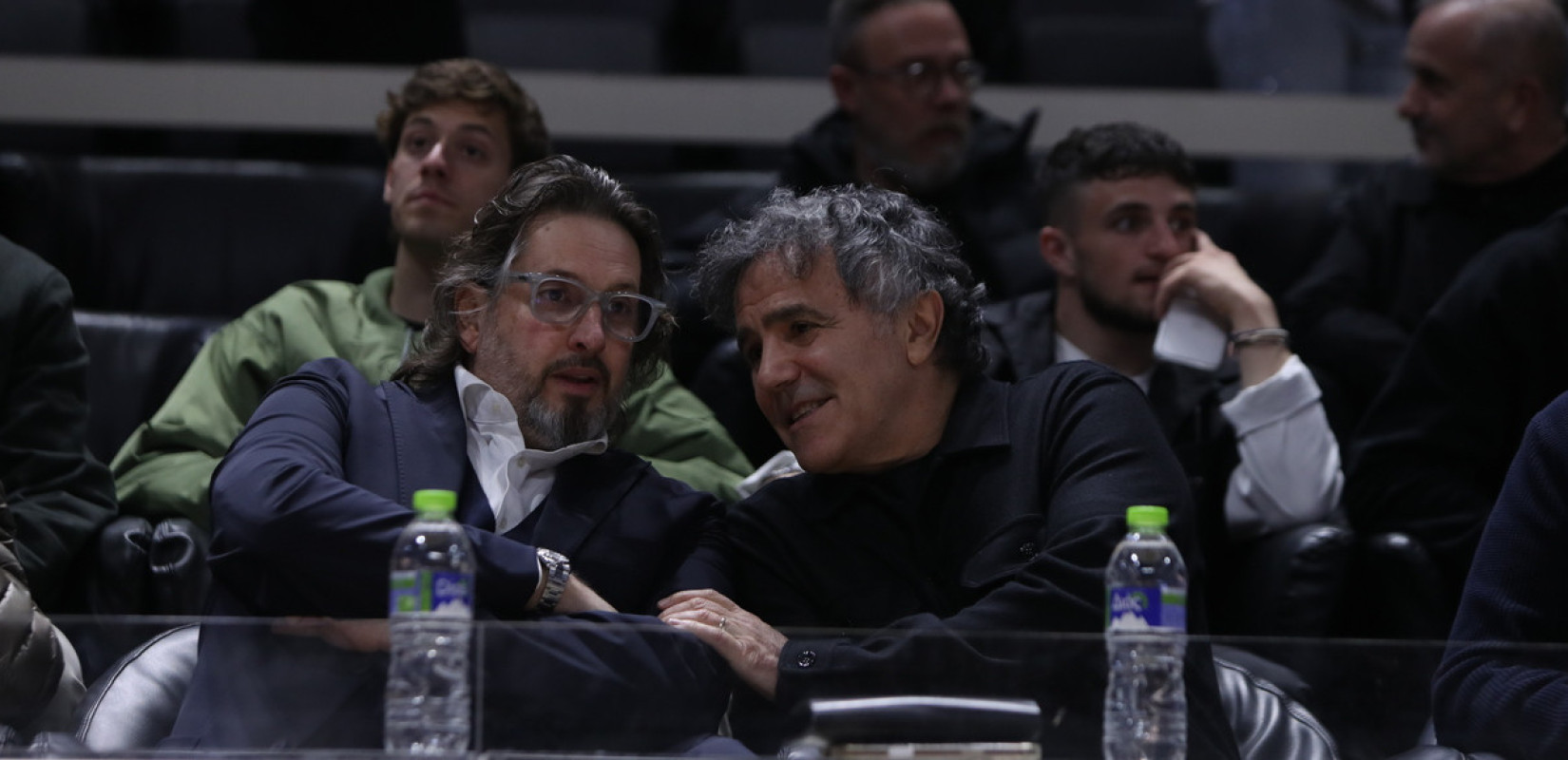 Μπάσκετ: Τρινκιέρι και Μυστακίδης παρακολουθούν μαζί το ΠΑΟΚ - Περιστέρι (βίντεο)